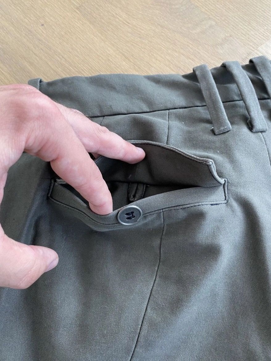Marcel Everette Moleskin Overlock Trouser - Charred Oak Size US 30 / EU 46 - 8 Thumbnail
