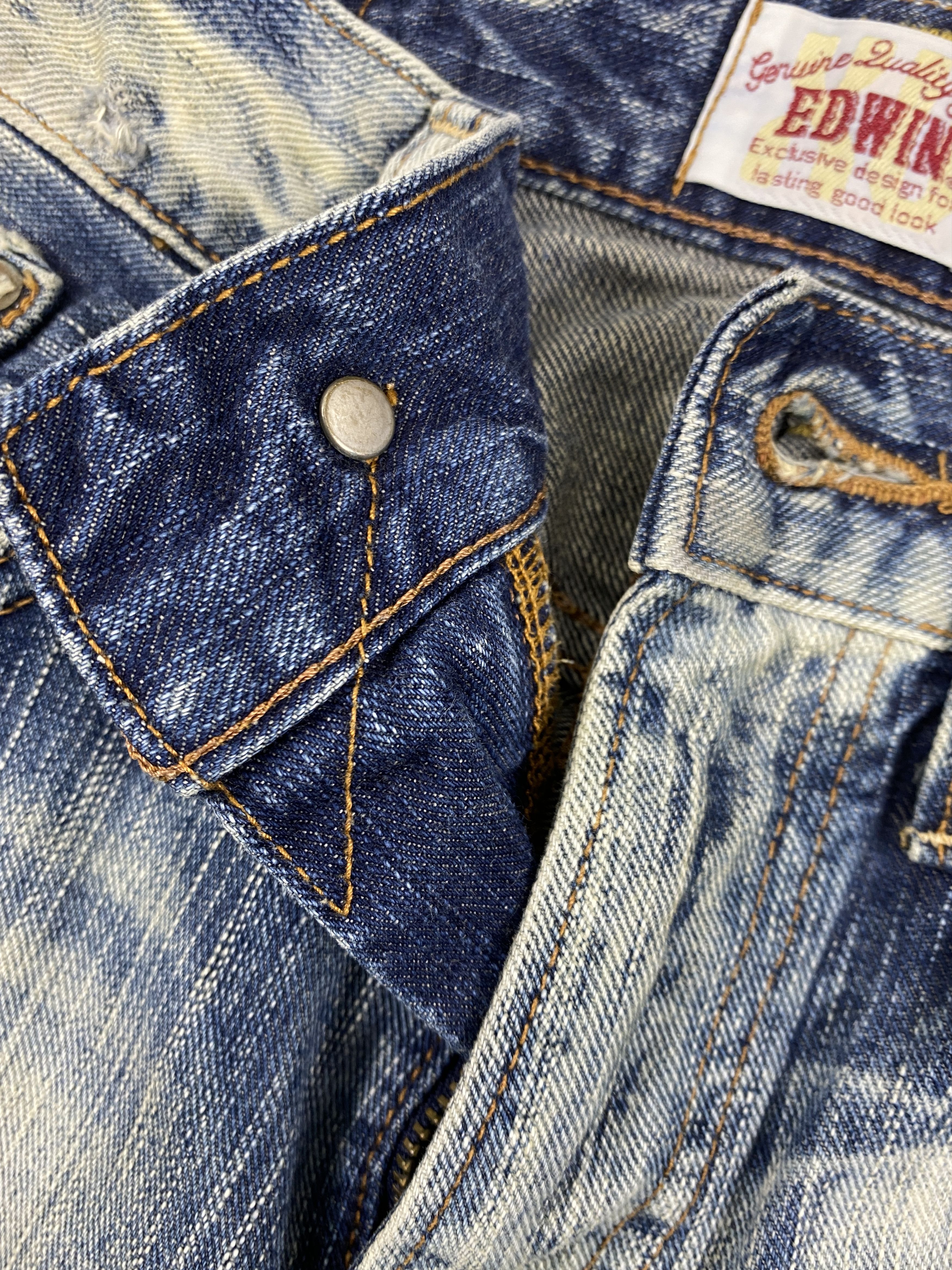If Six Was Nine Vintage Edwin IF SIX WAS NINE STYLE 31x31.5 Denim- JN3551 Size US 31 - 7 Thumbnail