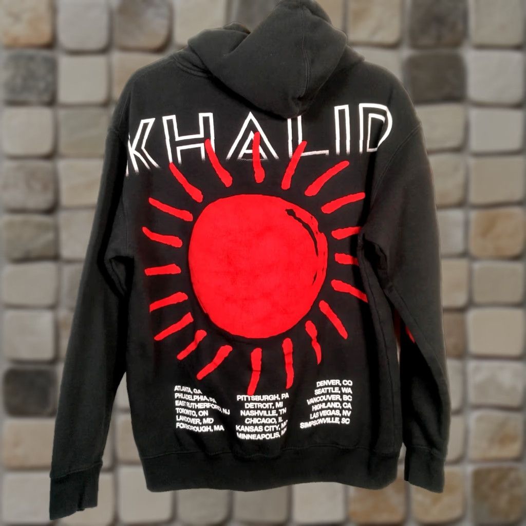 Vintage VINTAGE DJ Khalid Hooded Sweatshirt Men M Summer Tour 2023 Hoodie Graphic Music Black Cotton Polyester Pullover Size US M / EU 48-50 / 2 - 1 Thumbnail