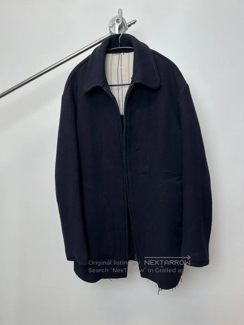 Yohji Yamamoto YOHJI YAMAMOTO Wool administrative jacket Size US L / EU 52-54 / 3 - 8 Thumbnail