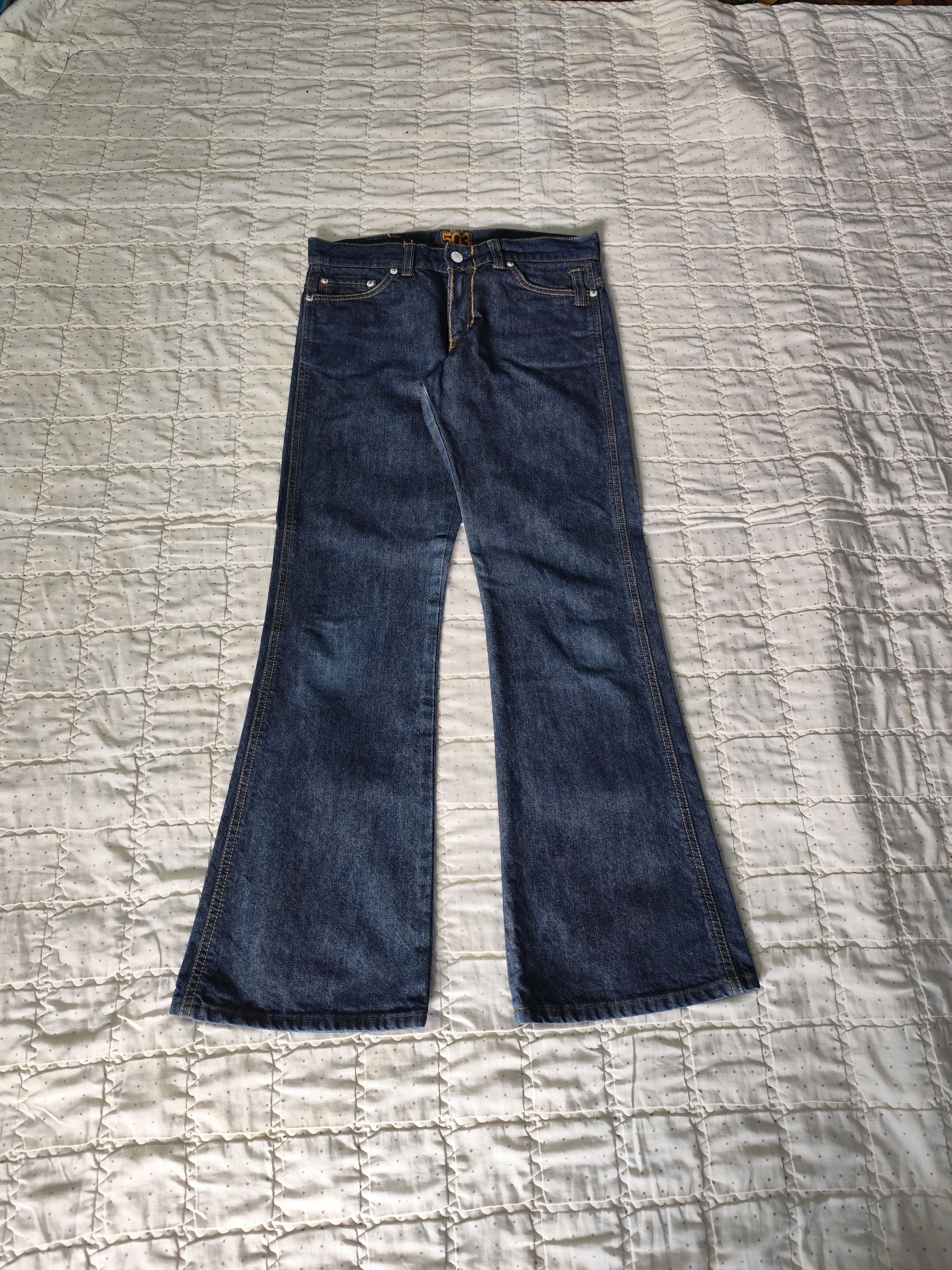 Beauty Beast × Edwin × If Six Was Nine Vintage Edwin 503 Miss Flare Denim J011 Size 28" / US 6 / IT 42 - 1 Thumbnail