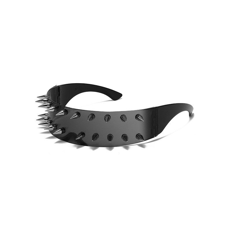 Electric Visual Rivet Design Street ins style custom avant-garde sunglasses Size ONE SIZE - 5 Thumbnail