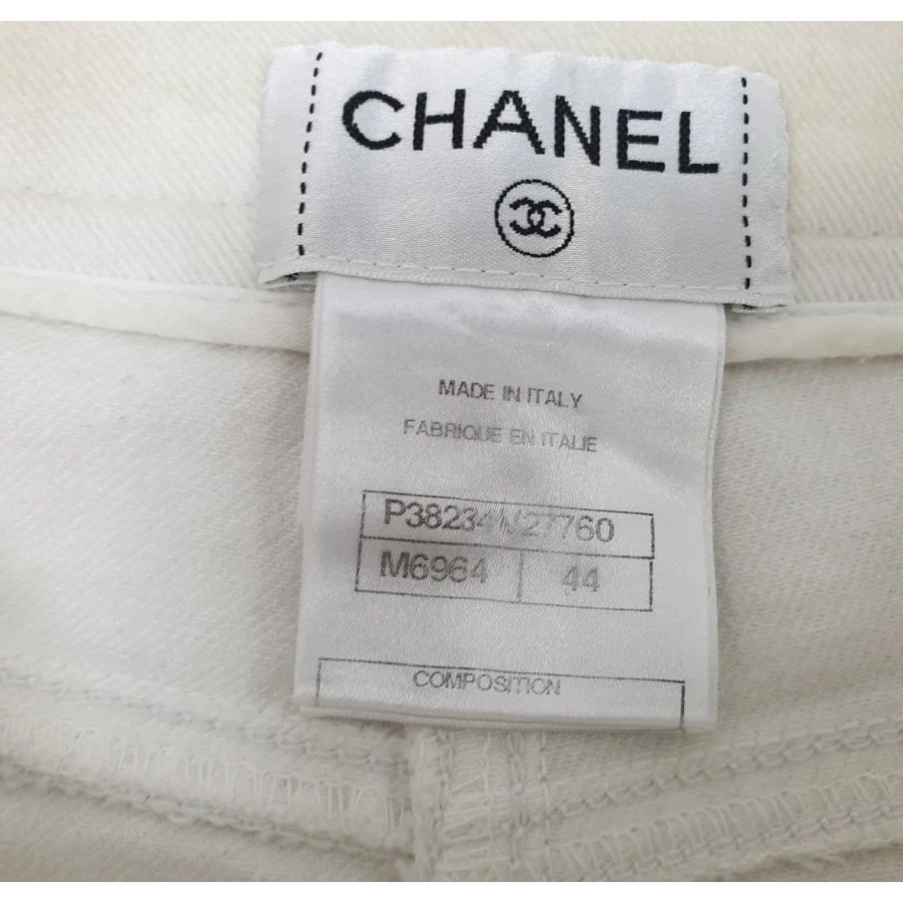 Chanel CHANEL Camélias Print Jeans Sz.44 Size 32" / US 10 / IT 46 - 5 Thumbnail