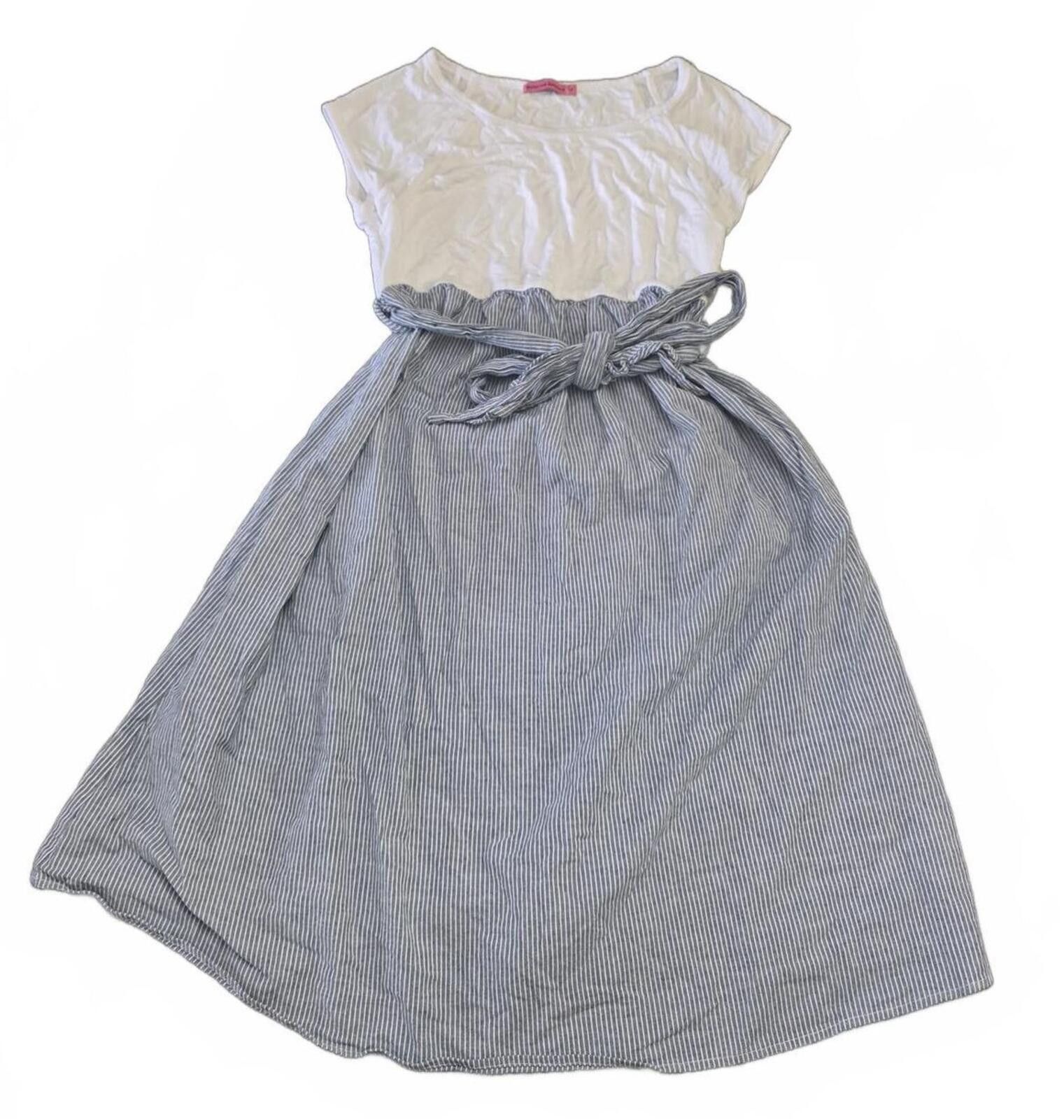 Other Maternal America Casual Maternity Dress Blue White Striped Size S / US 4 / IT 40 - 4 Thumbnail