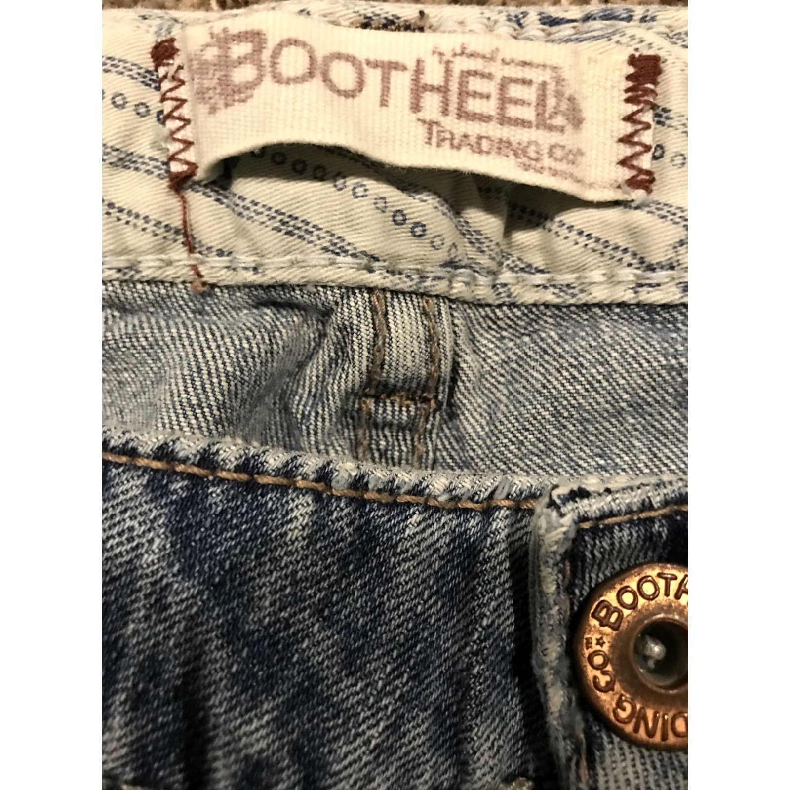 CO Bootheel Denim Jeans Womens 31 X 30 Light Wash A39 Denim Bootcut 30 Inseam Women Blue Regular Tapered Gloves? Size 24" / US 00 / IT 34 - 2 Thumbnail