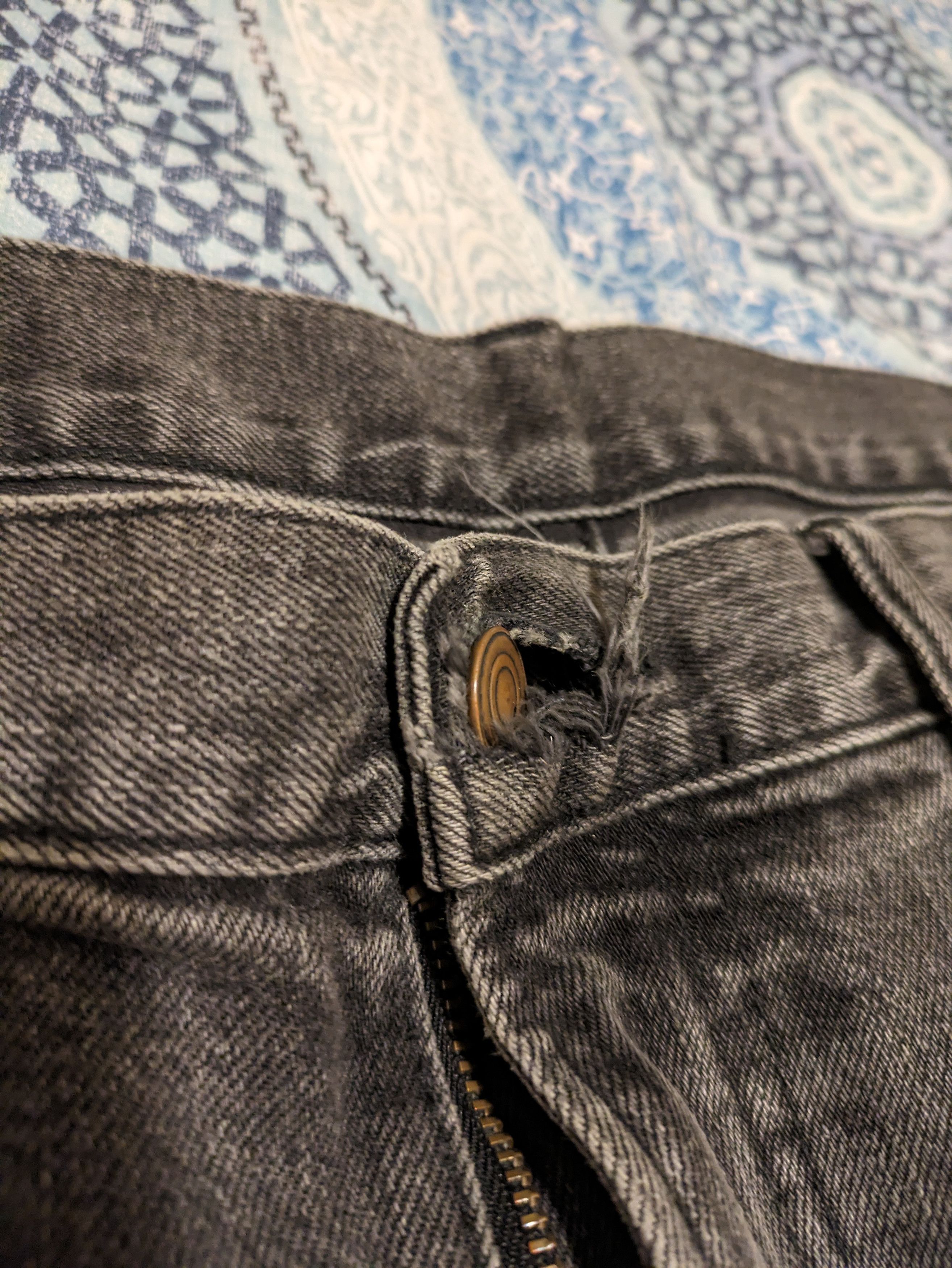 Bassike Japanese Denim Jeans Size US 32 / EU 48 - 2 Thumbnail