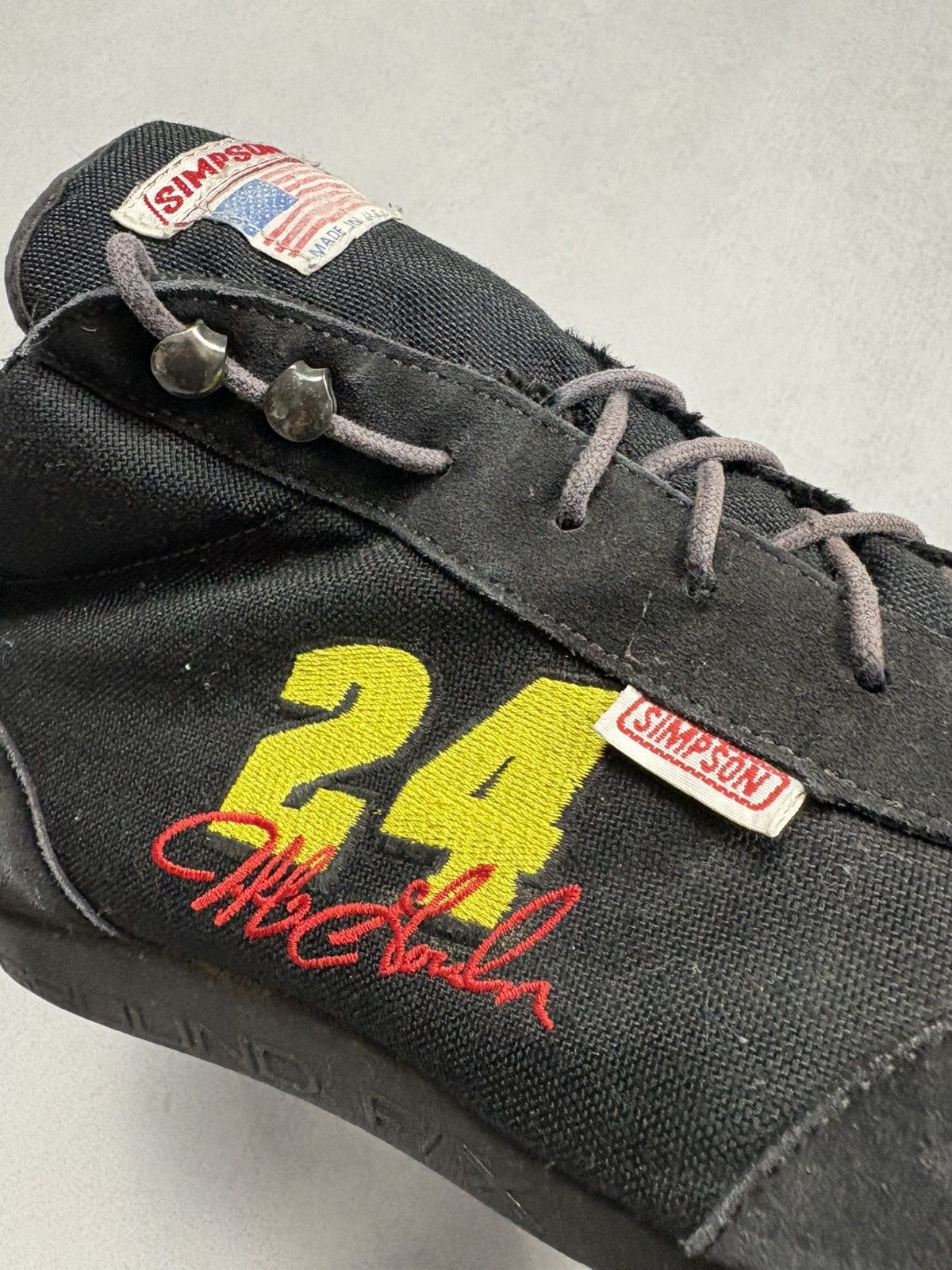 NASCAR Vintage Simpson Racing Jeff Gordon 24 NASCAR Driving Shoes 9 Size US 9 / EU 42 - 13 Thumbnail
