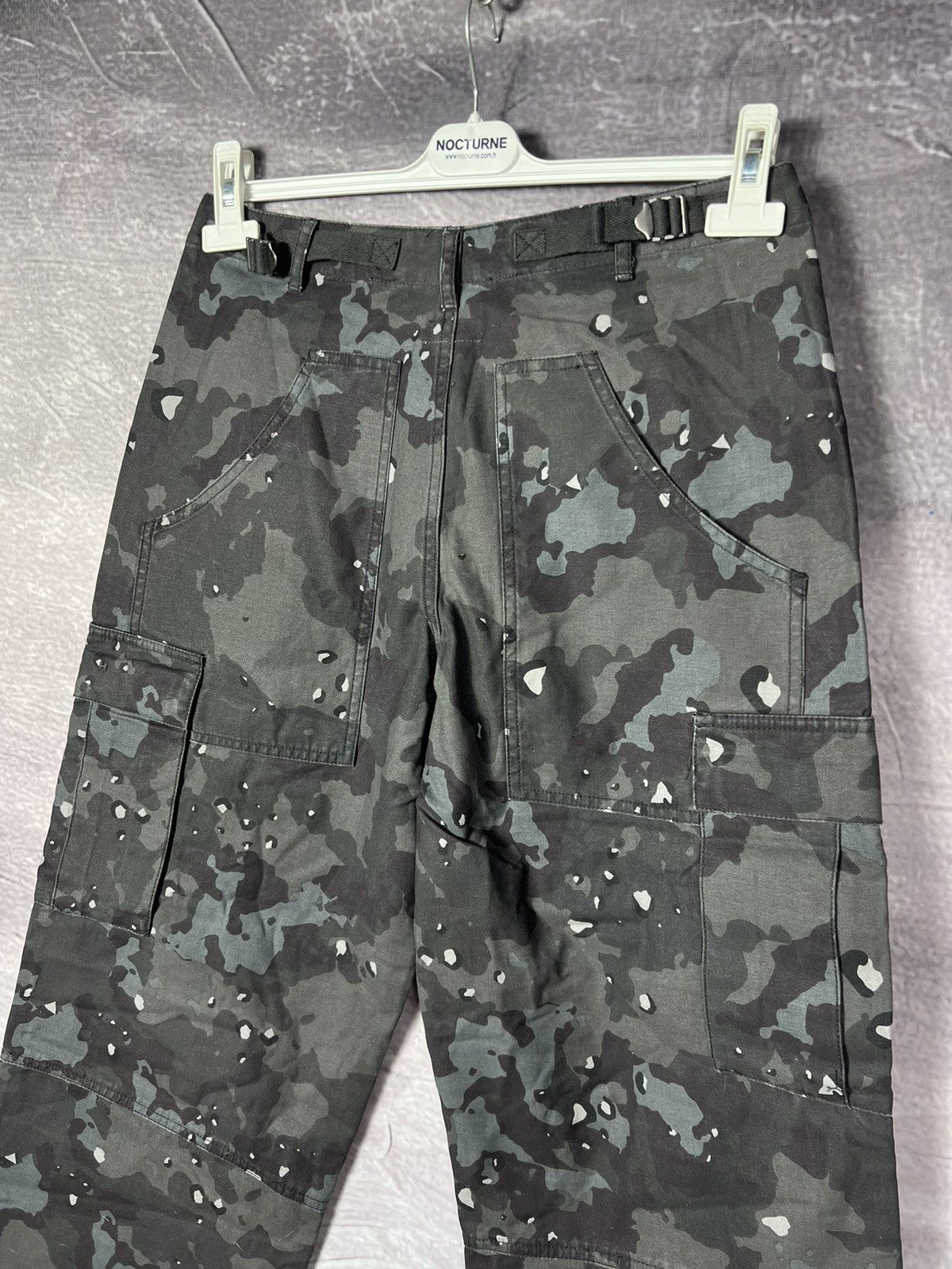 Kith Jaden Midnight Cookie Camo Baggy Fit Cargo Pants
