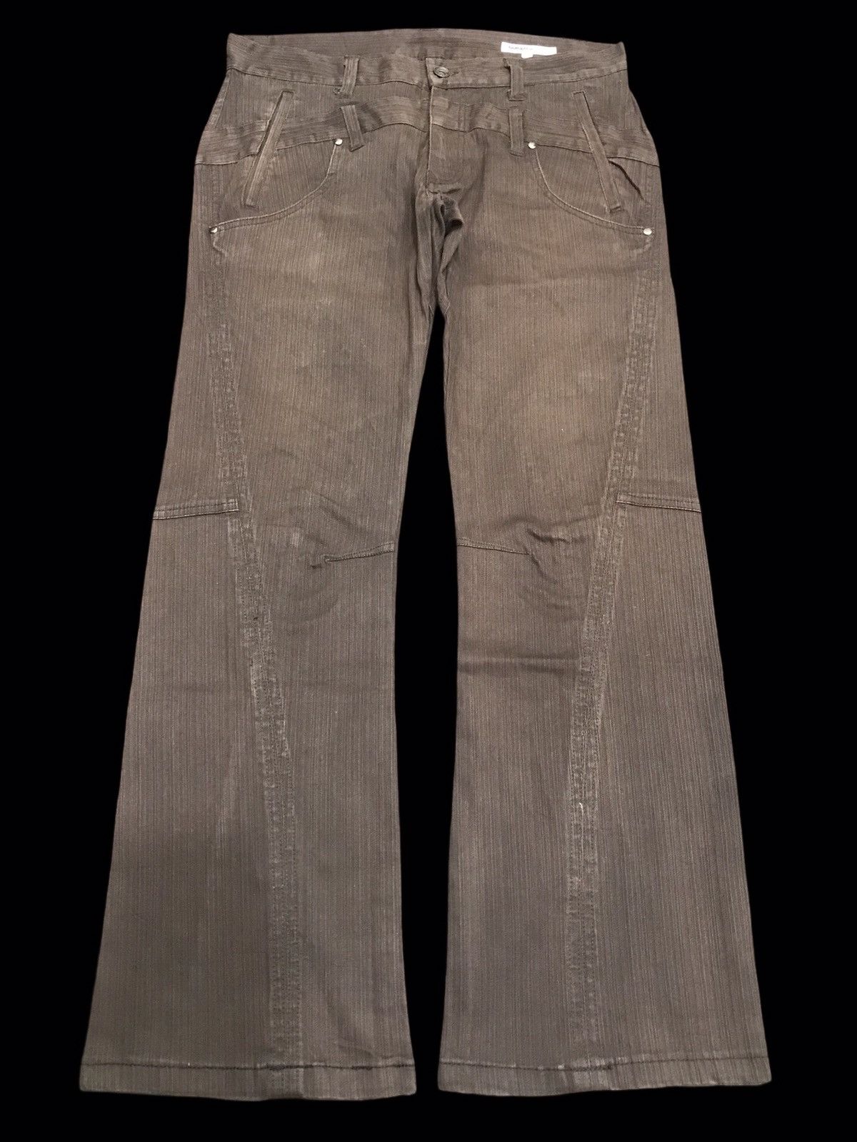 semanticdesign FLARE💥semanticdesign Japan Very Rare Design Flare Pant F104 Size US 30 / EU 46 - 1 Thumbnail