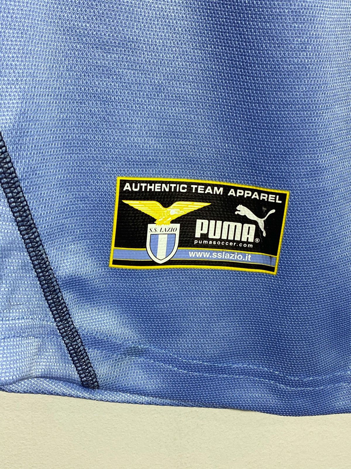 Puma Vintage Puma Lazio 2001 2002 Home Football Jersey Italy Size US M / EU 48-50 / 2 - 11 Thumbnail