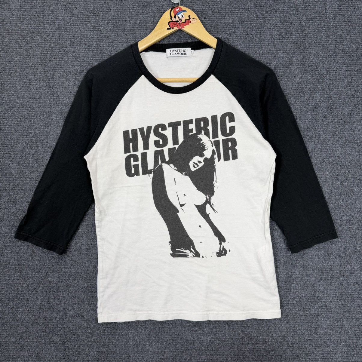 Hysteric Glamour Hysteric Glamour Graphic Raglan 3/4 Sleeve Shirt Size US S / EU 44-46 / 1 - 1 Thumbnail