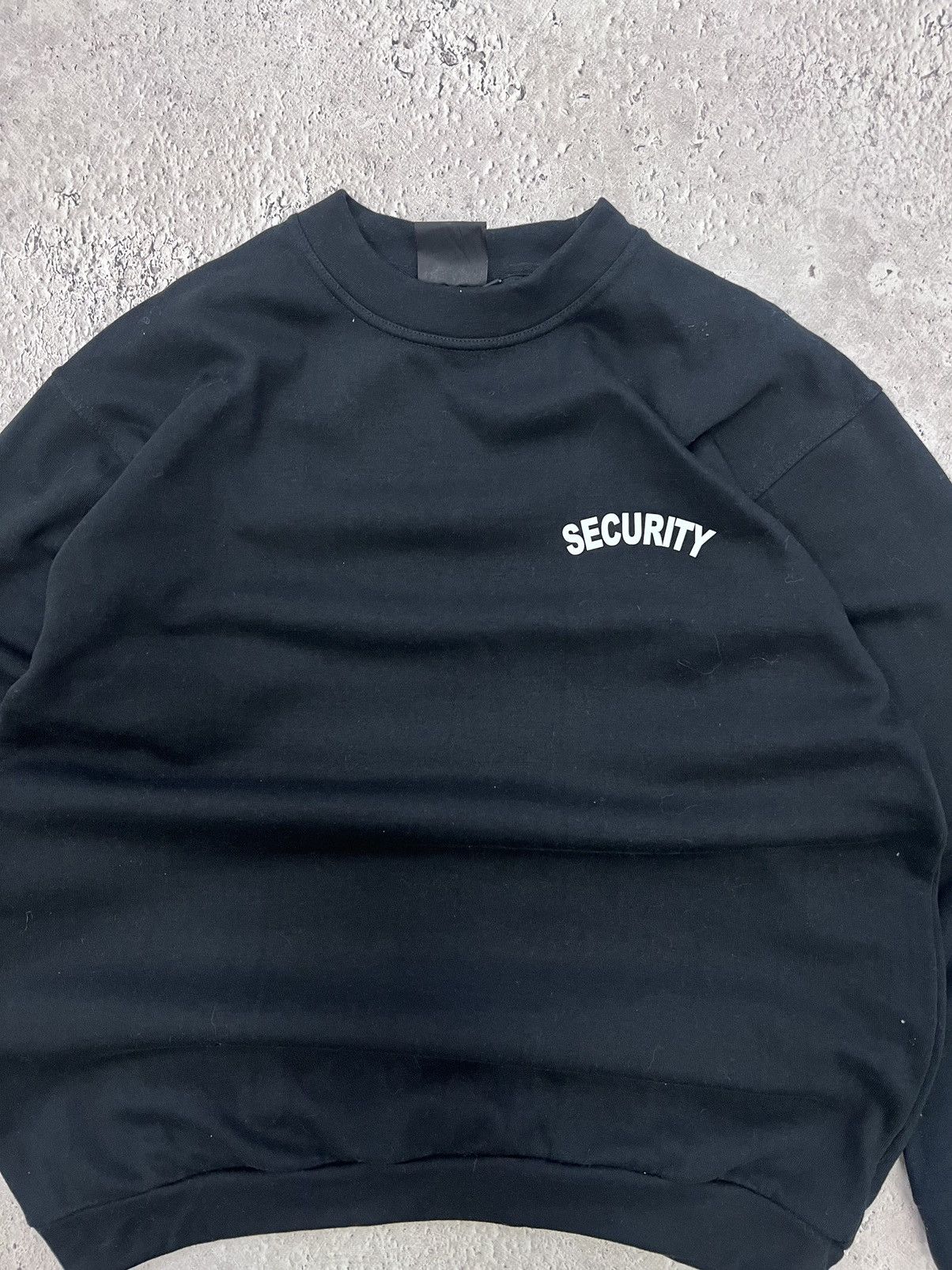 Vintage Vintage Y2K Security Sweatshirt Kanye West Style 90s Size US XL / EU 56 / 4 - 4 Thumbnail