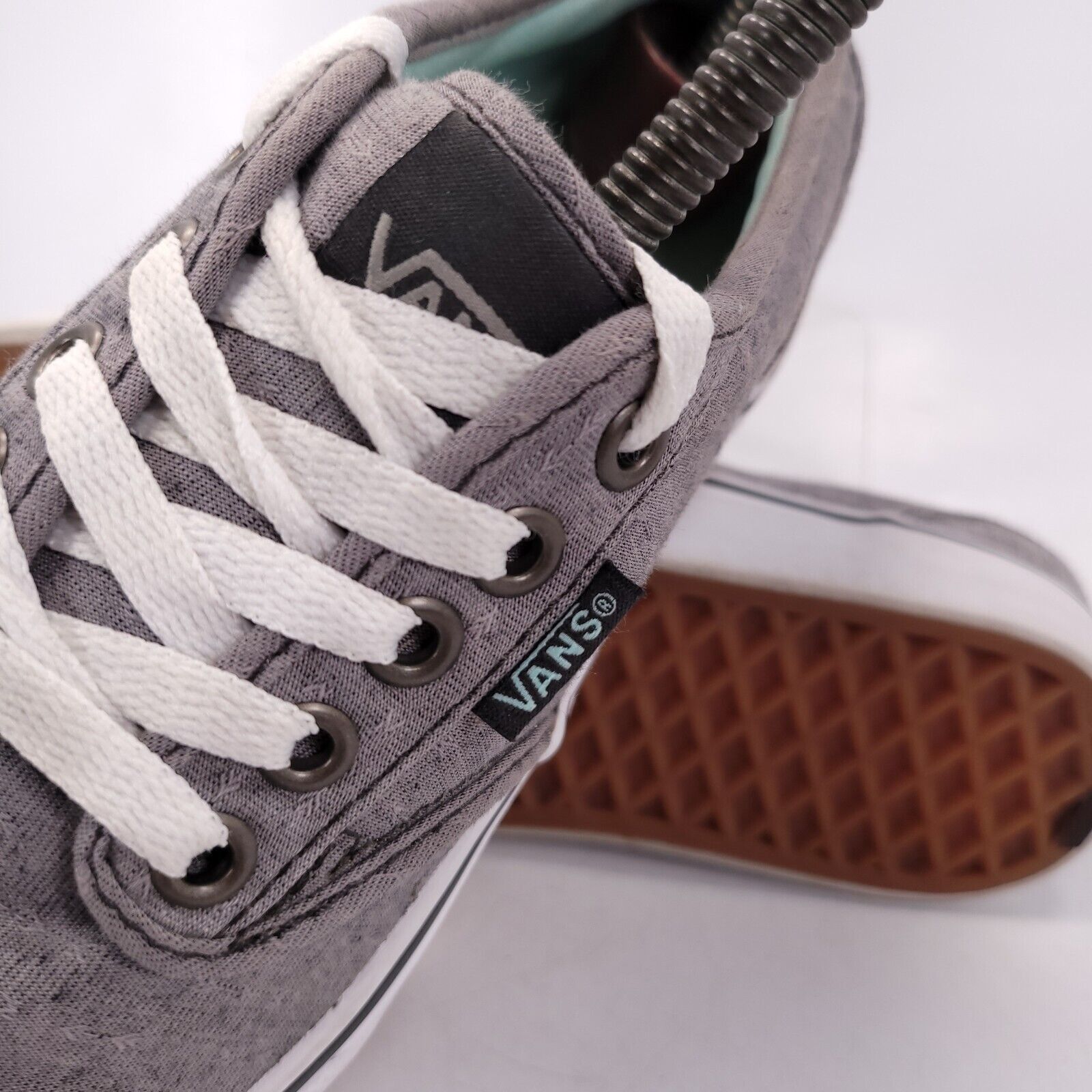 Vans Vans Off the Wall Shoe Womens Size 6 500714 Gray White Size US 6 / IT 36 - 7 Thumbnail