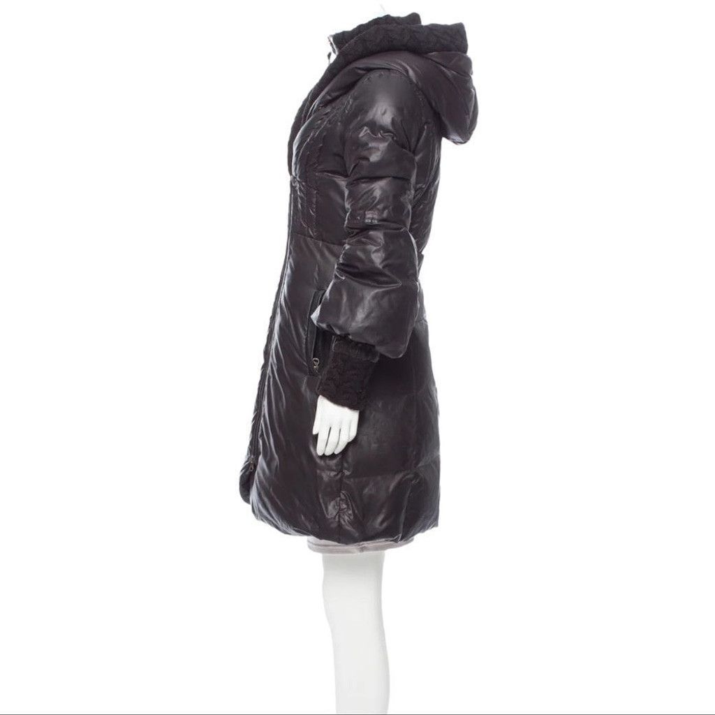 Aritzia × Mackage MACKAGE x Aritzia Brigid Cable Knit Collar Down Puffer XXS Size XXS / US 00 / IT 34 - 4 Thumbnail