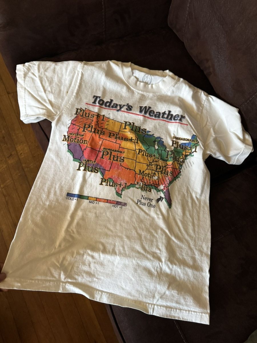 Other PlusOne Todays Weather T Shirt Size US M / EU 48-50 / 2 - 2 Thumbnail