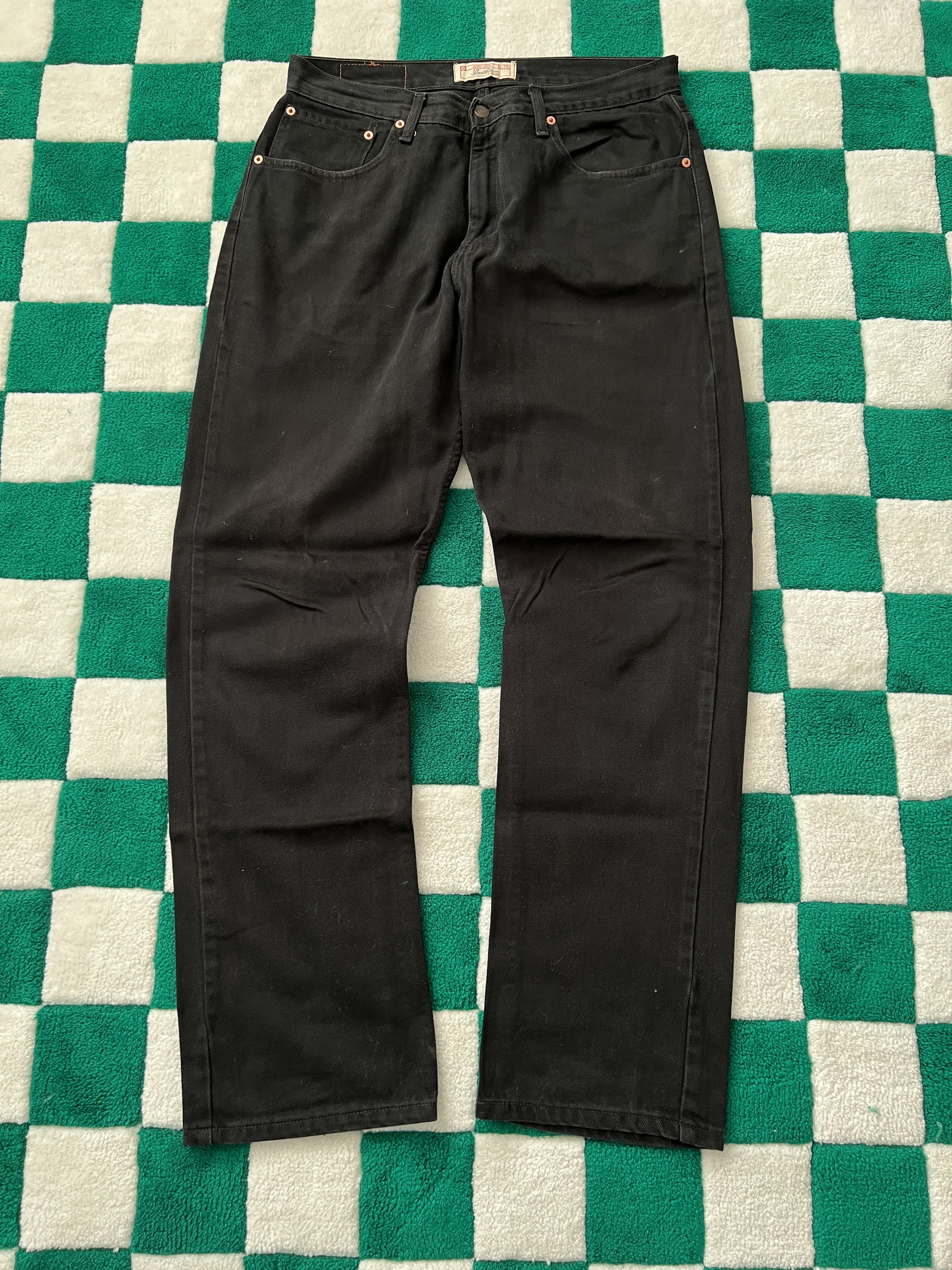 Levis LeviStrauss Signature Black Denim Jeans