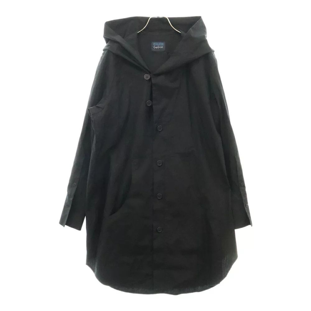 Yohji Yamamoto YOHJI YAMAMOTO REGULATION Shirt Hooded Cotton Parka Size US M / EU 48-50 / 2 - 1 Thumbnail