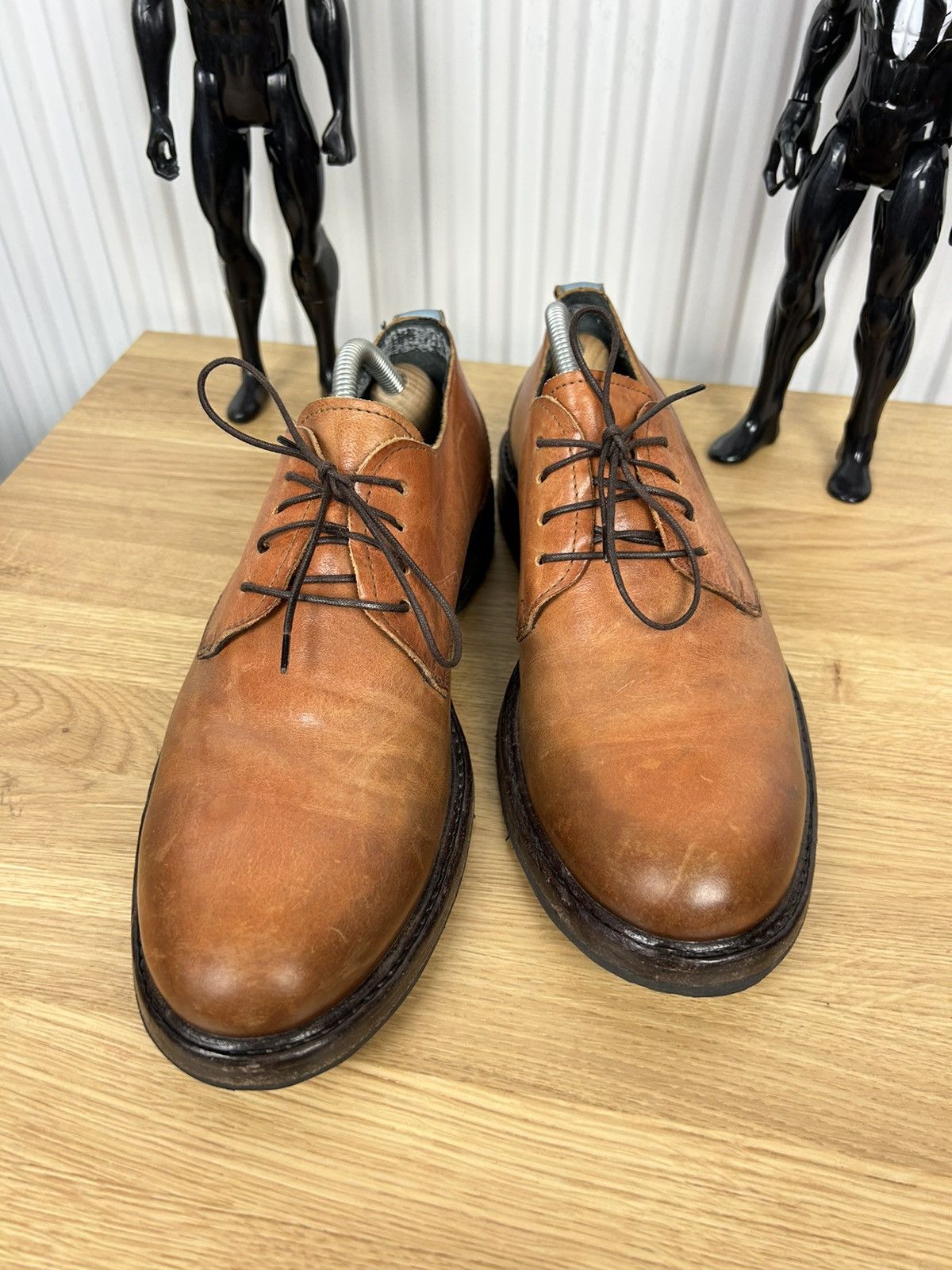 MoMA Moma Brown Derby Shoes Size US 9 / EU 42 - 2 Thumbnail