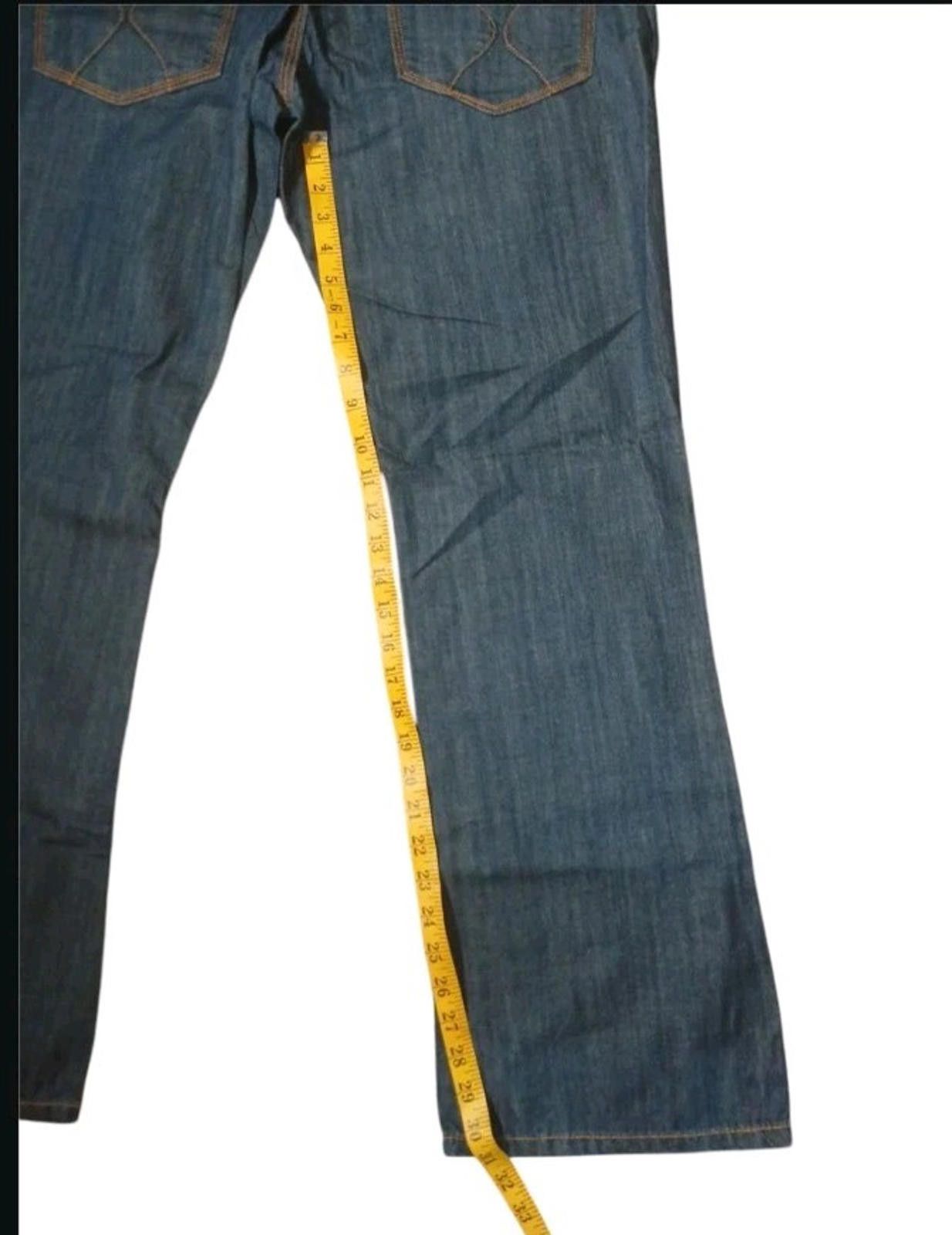 Black Label Y2K Blac Label Premium Embroidered Grunge Jeans 36x30 NWT Size US 36 / EU 52 - 7 Thumbnail