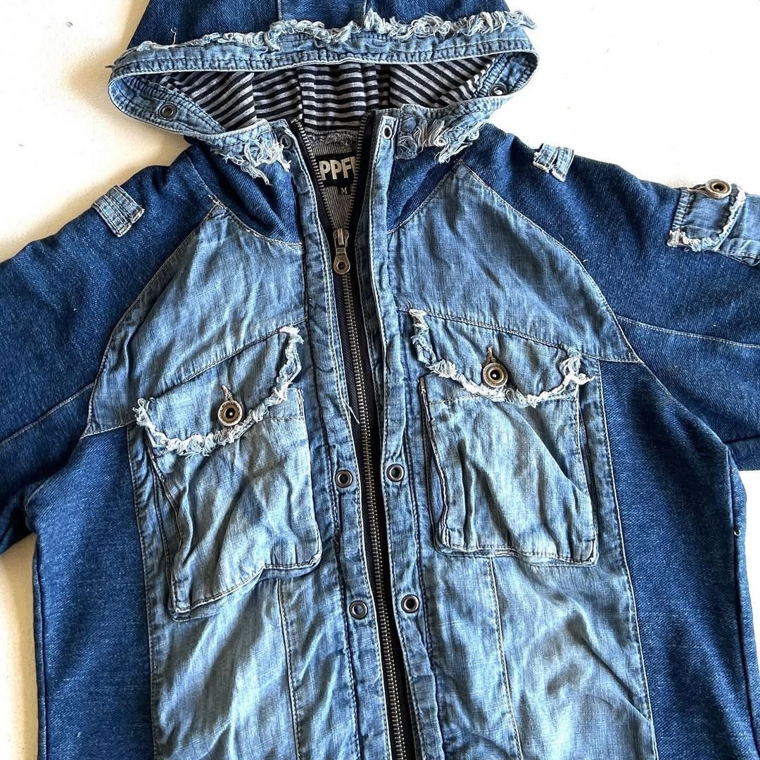 Japanese Brand PPFM hood shirts Size US M / EU 48-50 / 2 - 2 Thumbnail