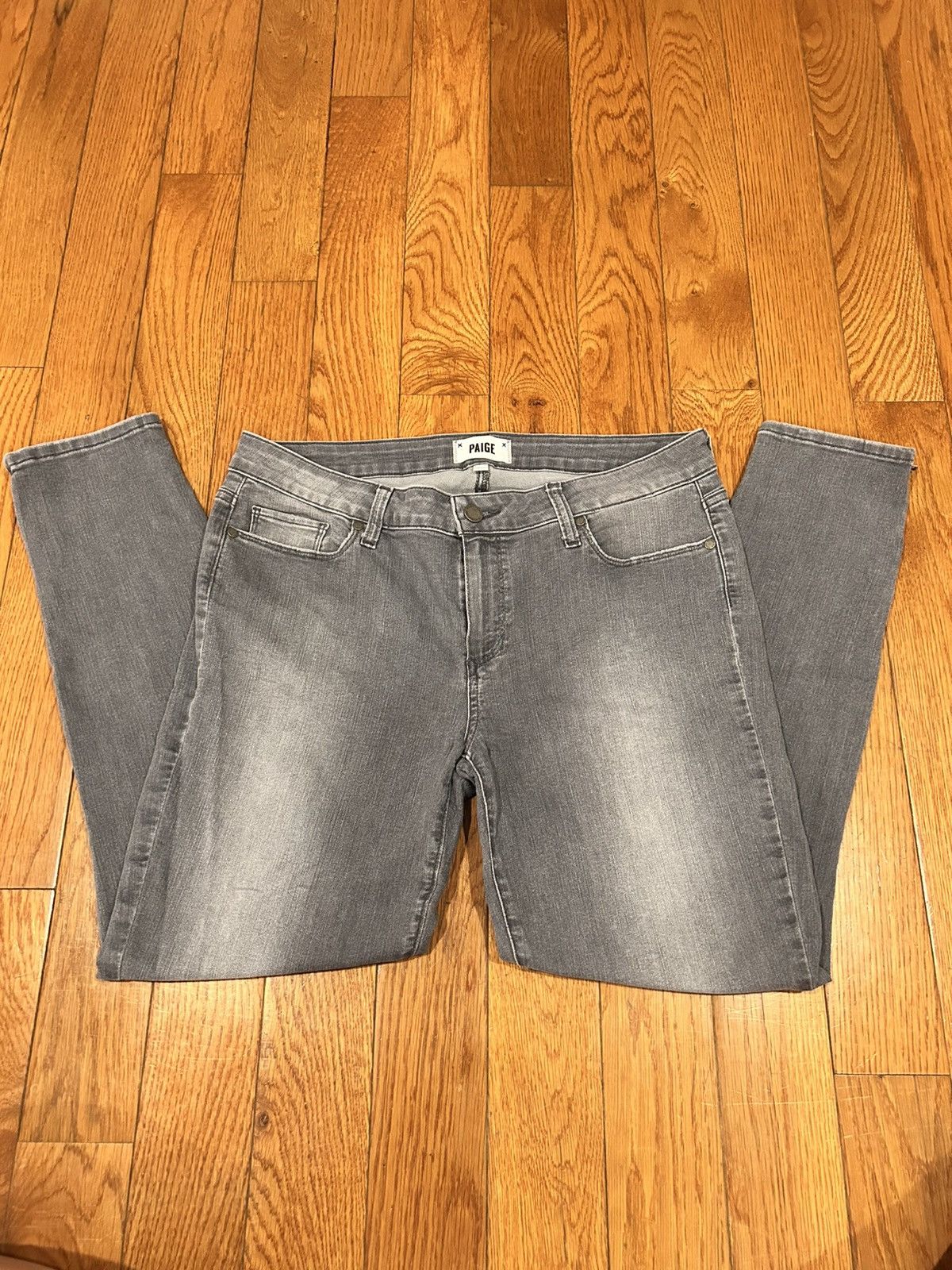 Paige Vintage Paige Jeans Verdugo Ankle Zip Stretch Womens Size 32 Size 32" / US 10 / IT 46 - 2 Thumbnail