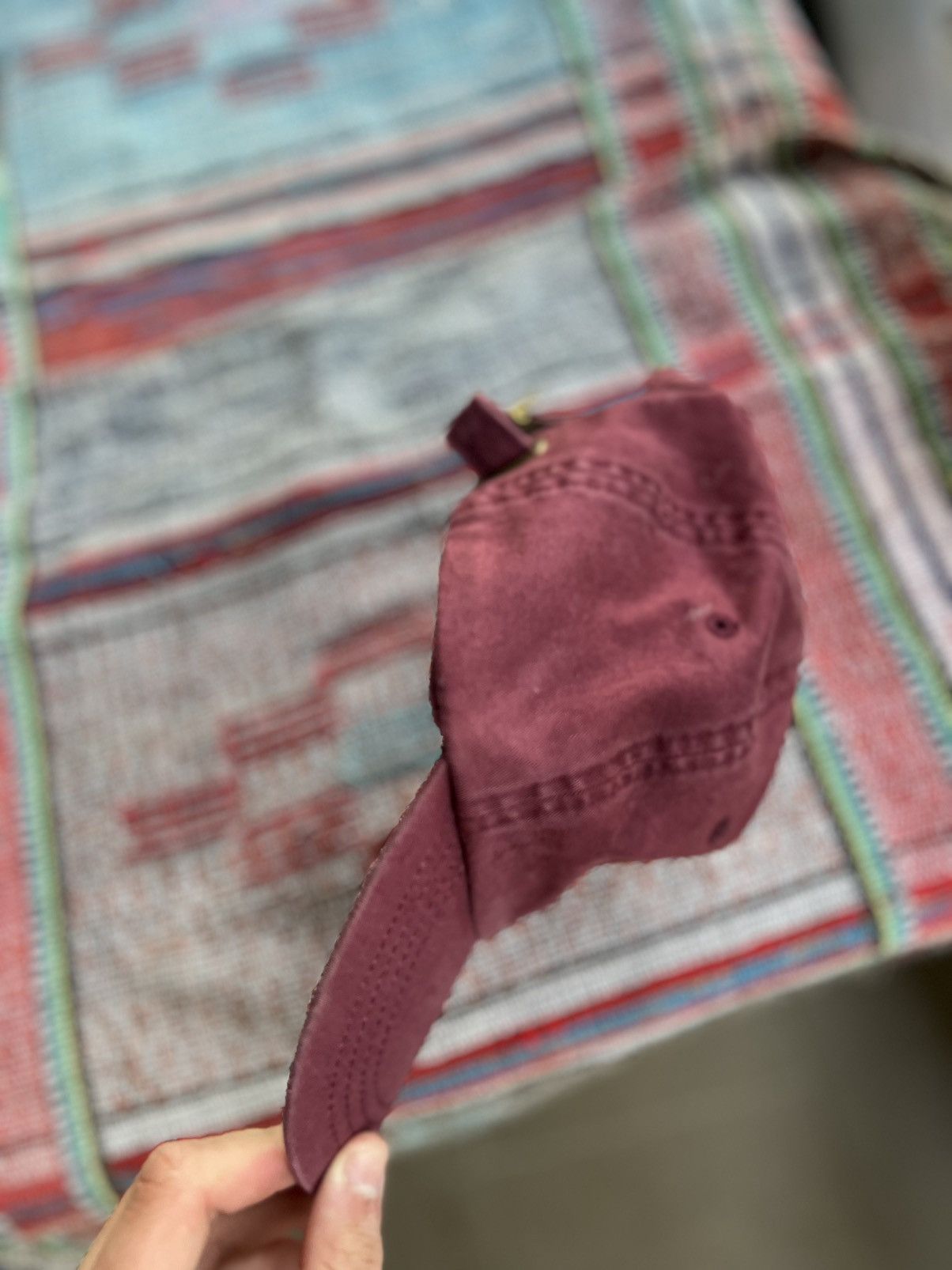 If Six Was Nine Vintage Red Dad Cap 🔺 | Clean Everyday Essential Size ONE SIZE - 5 Thumbnail