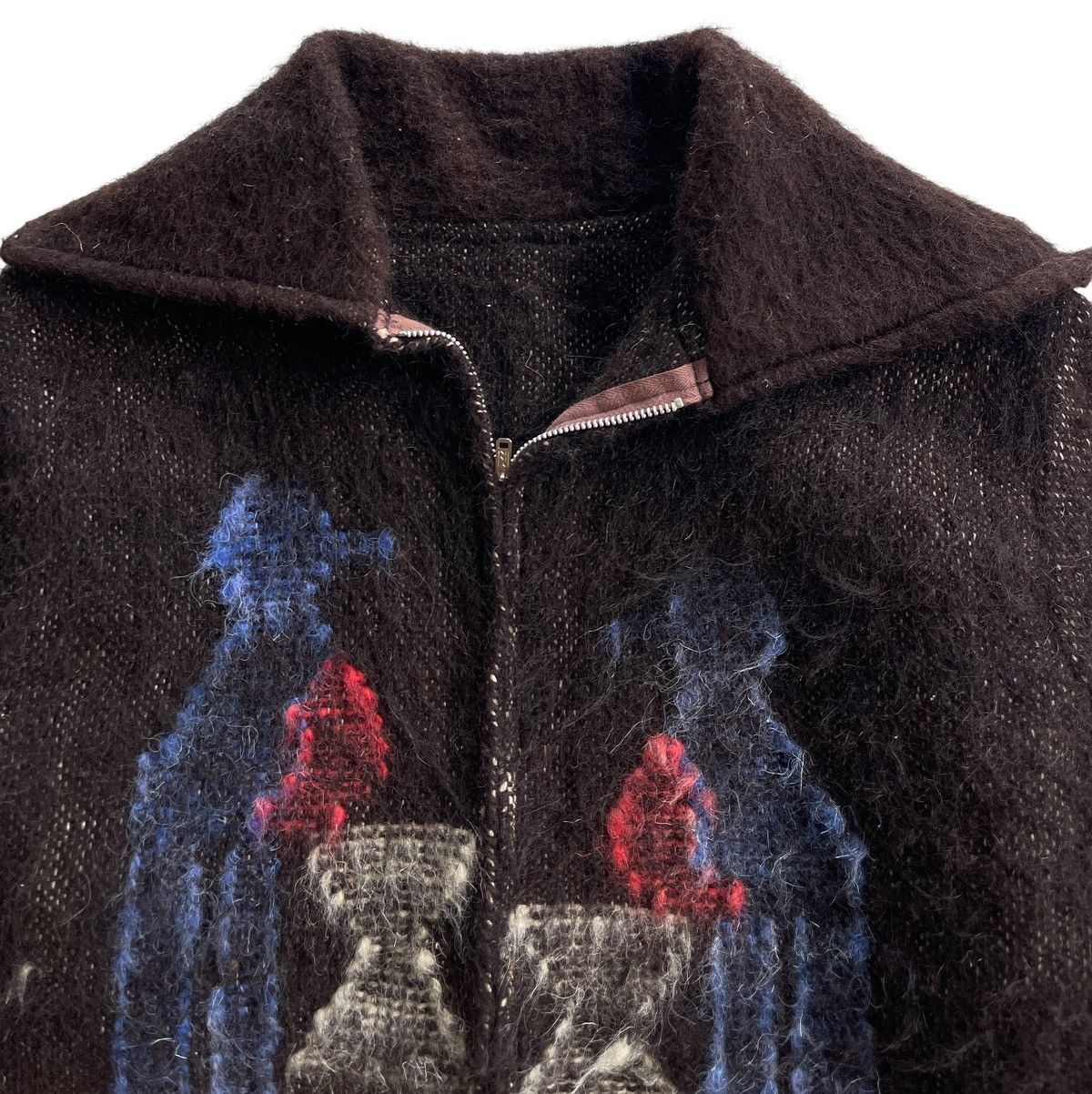 Vintage 1970s Southwestern Jack Mohair Jacket Size US M / EU 48-50 / 2 - 9 Thumbnail