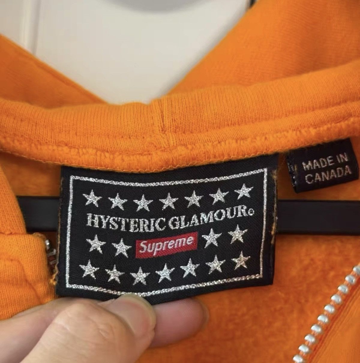 Hysteric Glamour × Supreme Supreme hysteric Glamour patches zip up sweatshirt hoodie Size US M / EU 48-50 / 2 - 3 Thumbnail