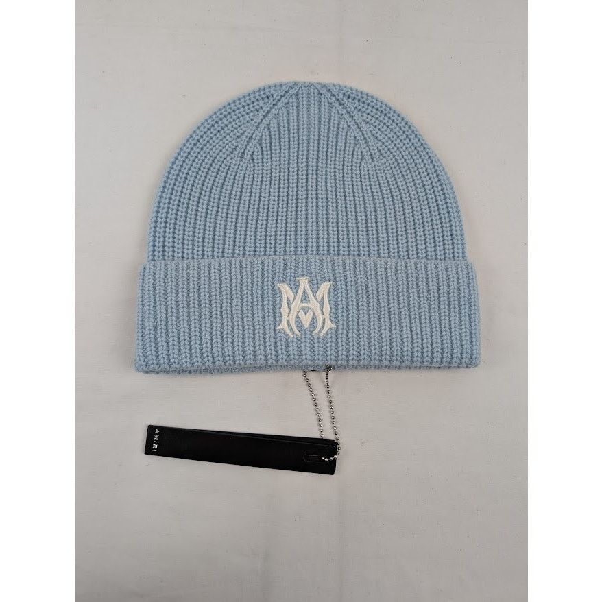 Amiri o1rshd1 Q:9 / MA Beanie Hat / Cap in Air Blue Size ONE SIZE - 1 Thumbnail