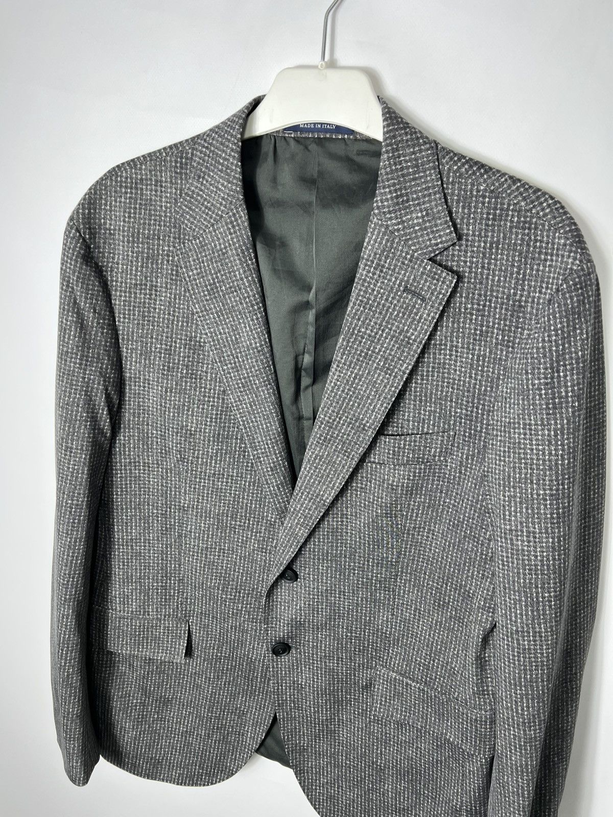 Boggi Luxury Italian Designer Boggi Milano B Tech Blazer Size 52 Size 52R - 2 Thumbnail