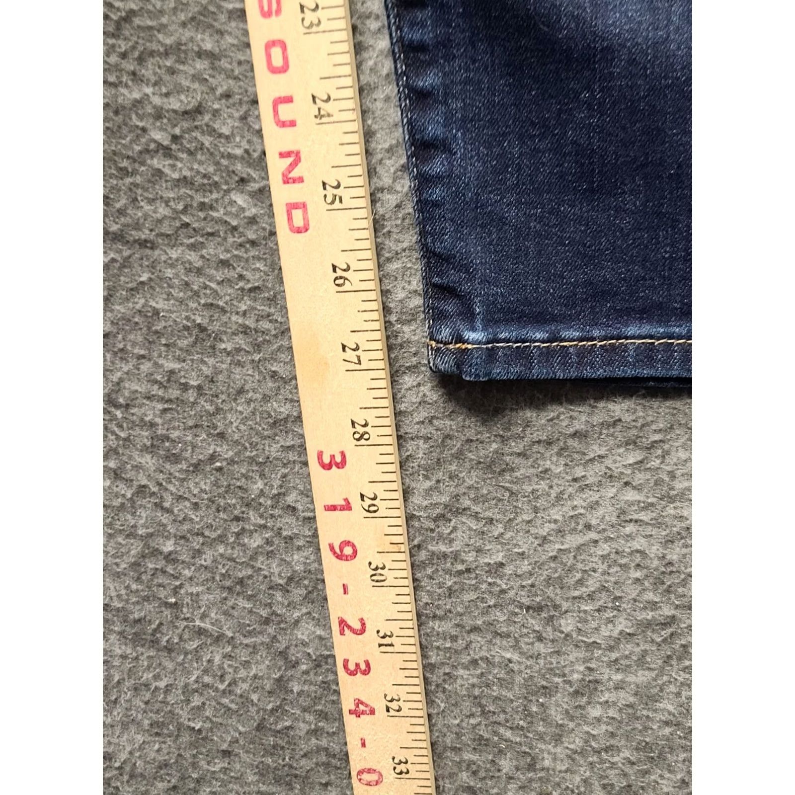 Eddie Bauer Eddie Bauer Jeans Womens 14x27 Travex Guide Pro Curvy Fit High Rise Skinny Leg Denim Blue 14 Regular Inseam 27" Slim Pockets Stretch Size 36" / US 14 / IT 50 - 6 Thumbnail