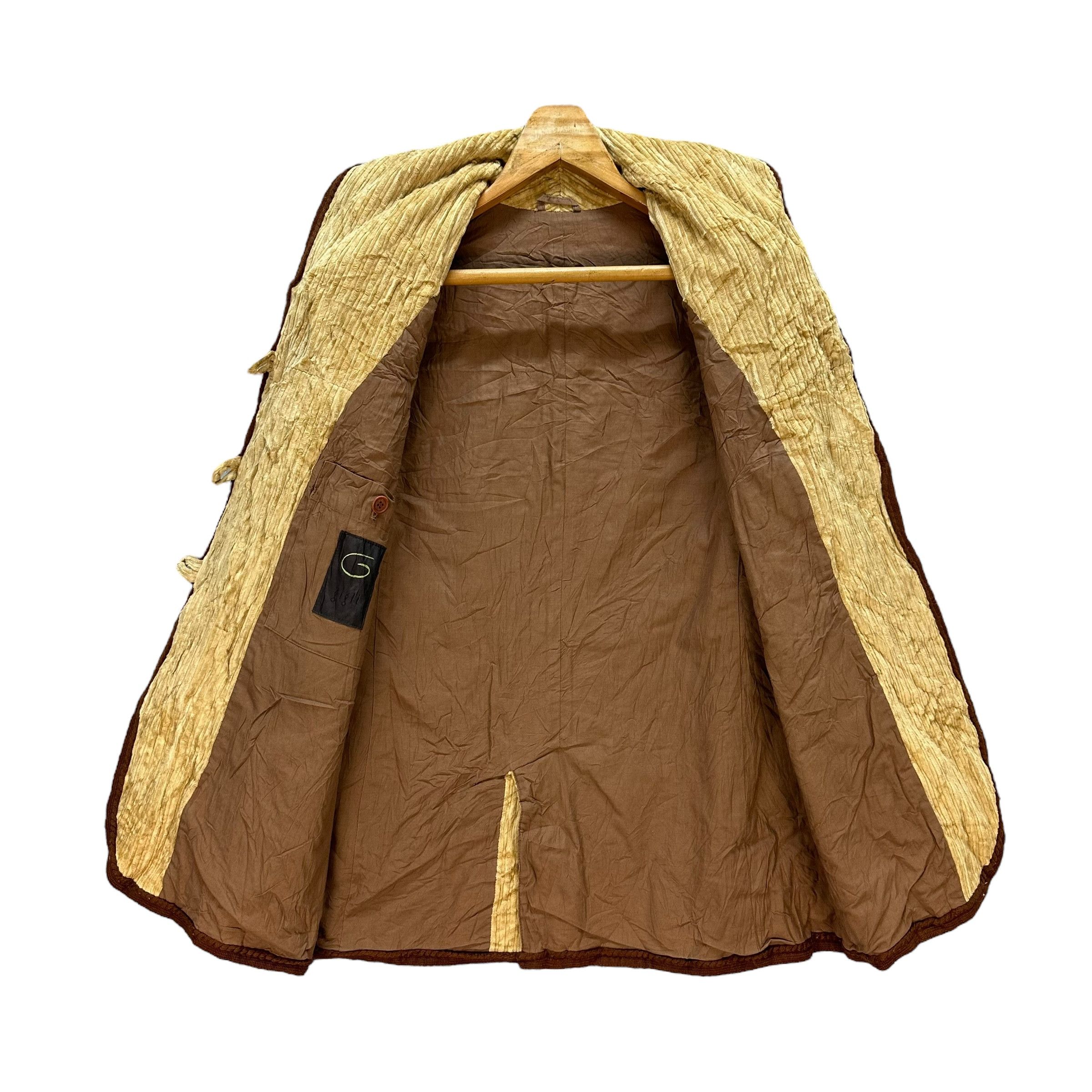 Japanese Brand GIGLI Made in Japan Women’s Corduroy Jacket #A46-1079 Size M / US 6-8 / IT 42-44 - 6 Thumbnail