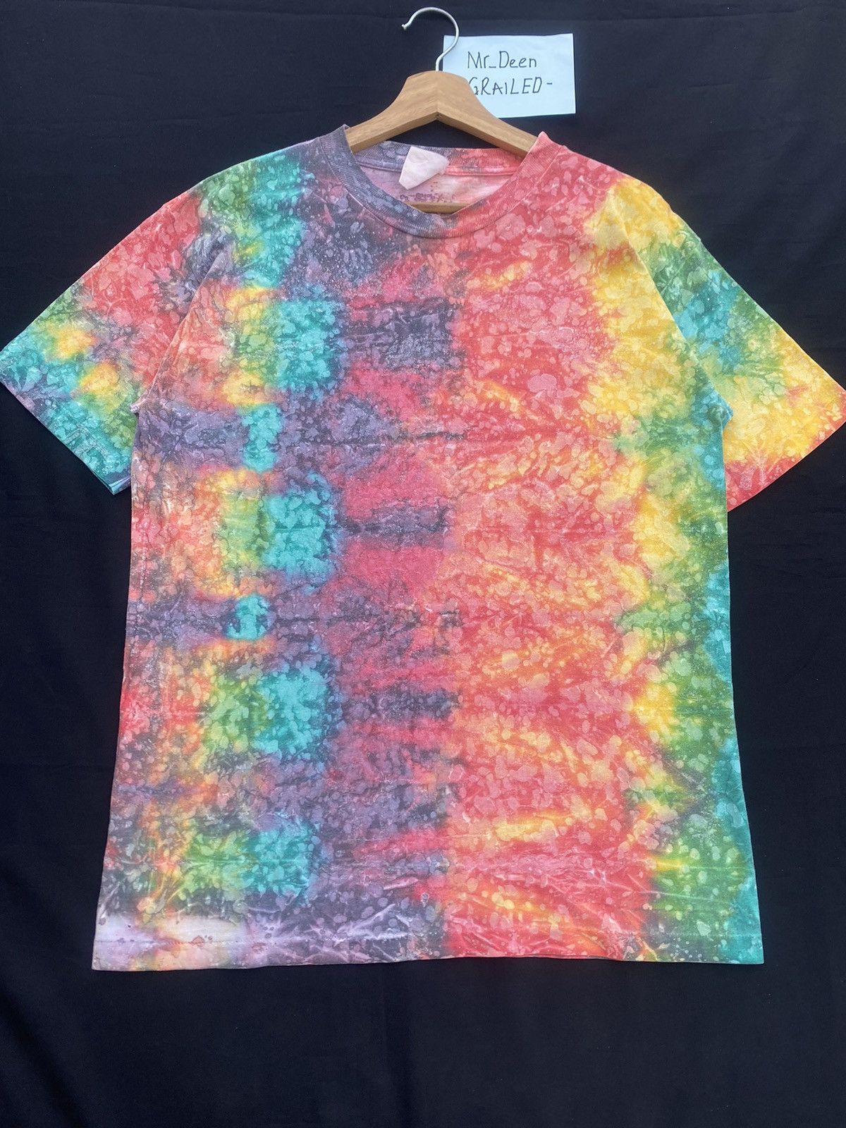 Vintage Rare Vintage Tie Dye Tshirt (Single Stitches) Size US M / EU 48-50 / 2 - 4 Thumbnail