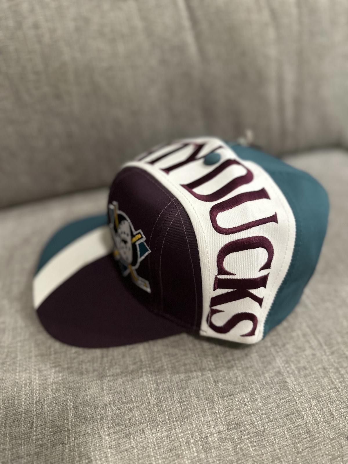 Designer Mighty Ducks 90’s SnapBack Vintage Hat Size ONE SIZE - 3 Thumbnail