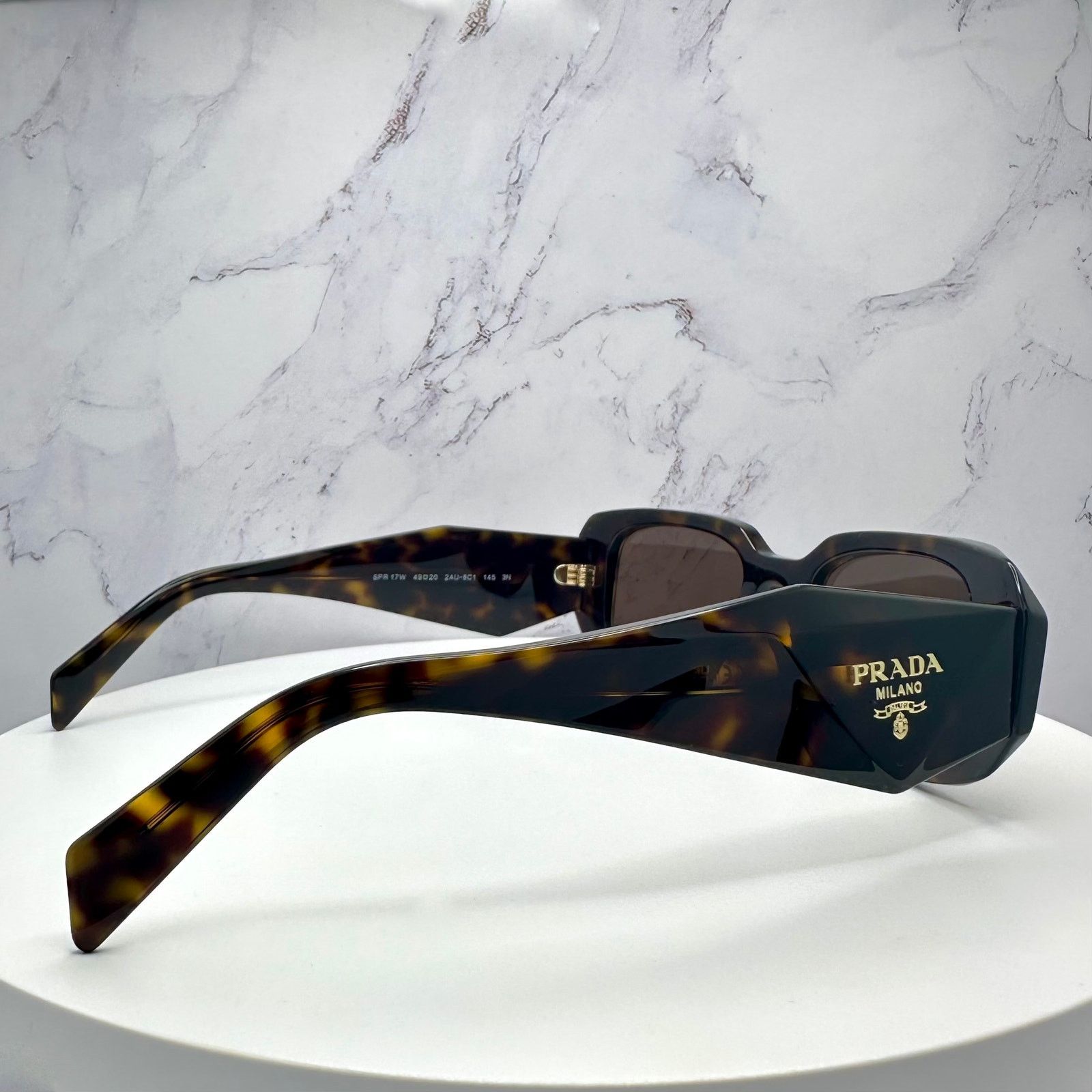 Prada PRADA Sunglasses New Brown PR 17WS Symbole Logo Authentic Size ONE SIZE - 5 Thumbnail