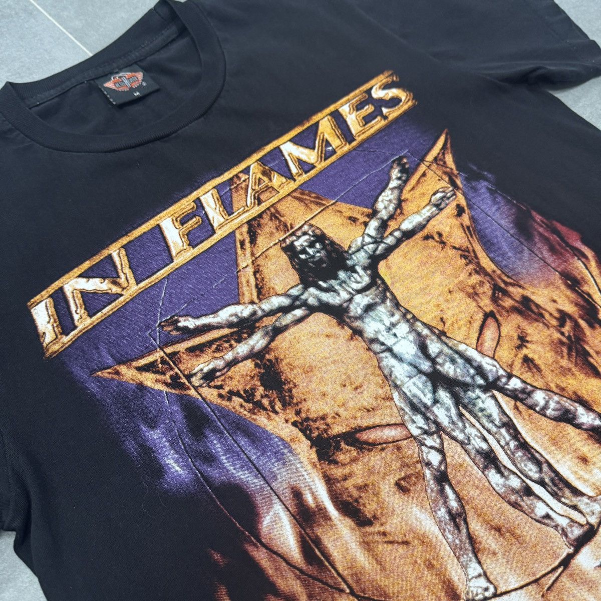 Band Tees Vintage In Flames Clayman Band Tee Y2K T-Shirt Size M Unisex Size US M / EU 48-50 / 2 - 7 Thumbnail