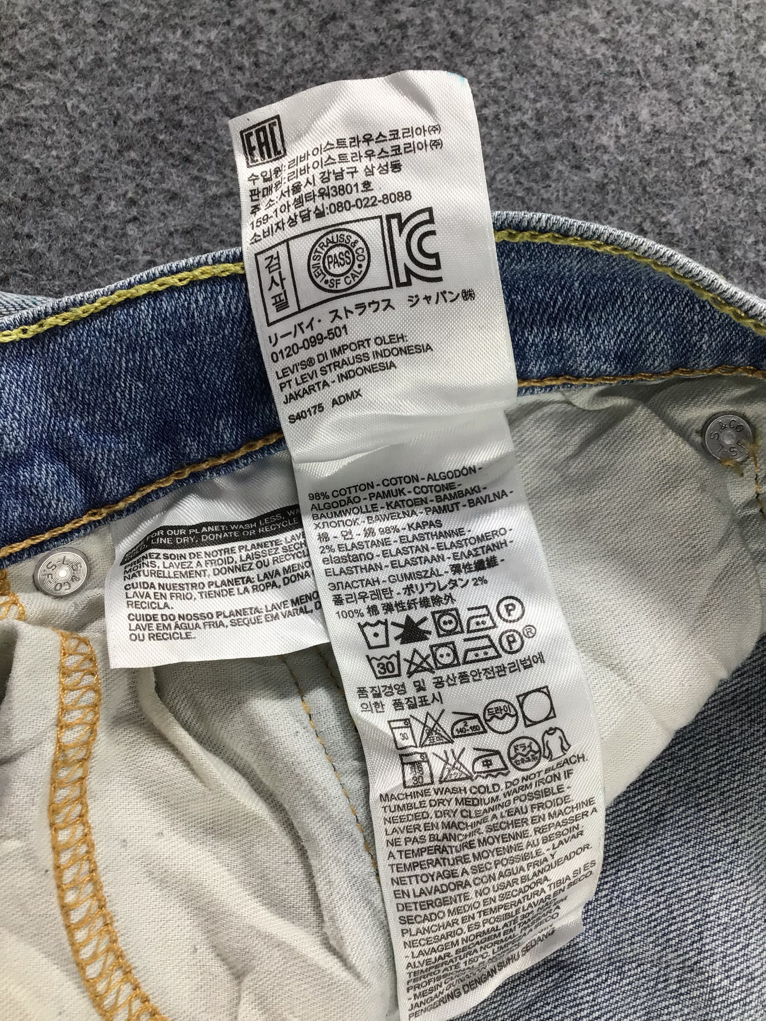 Levi's Vintage Levis 541 Jeans-JM519 Size US 34 / EU 50 - 10 Thumbnail