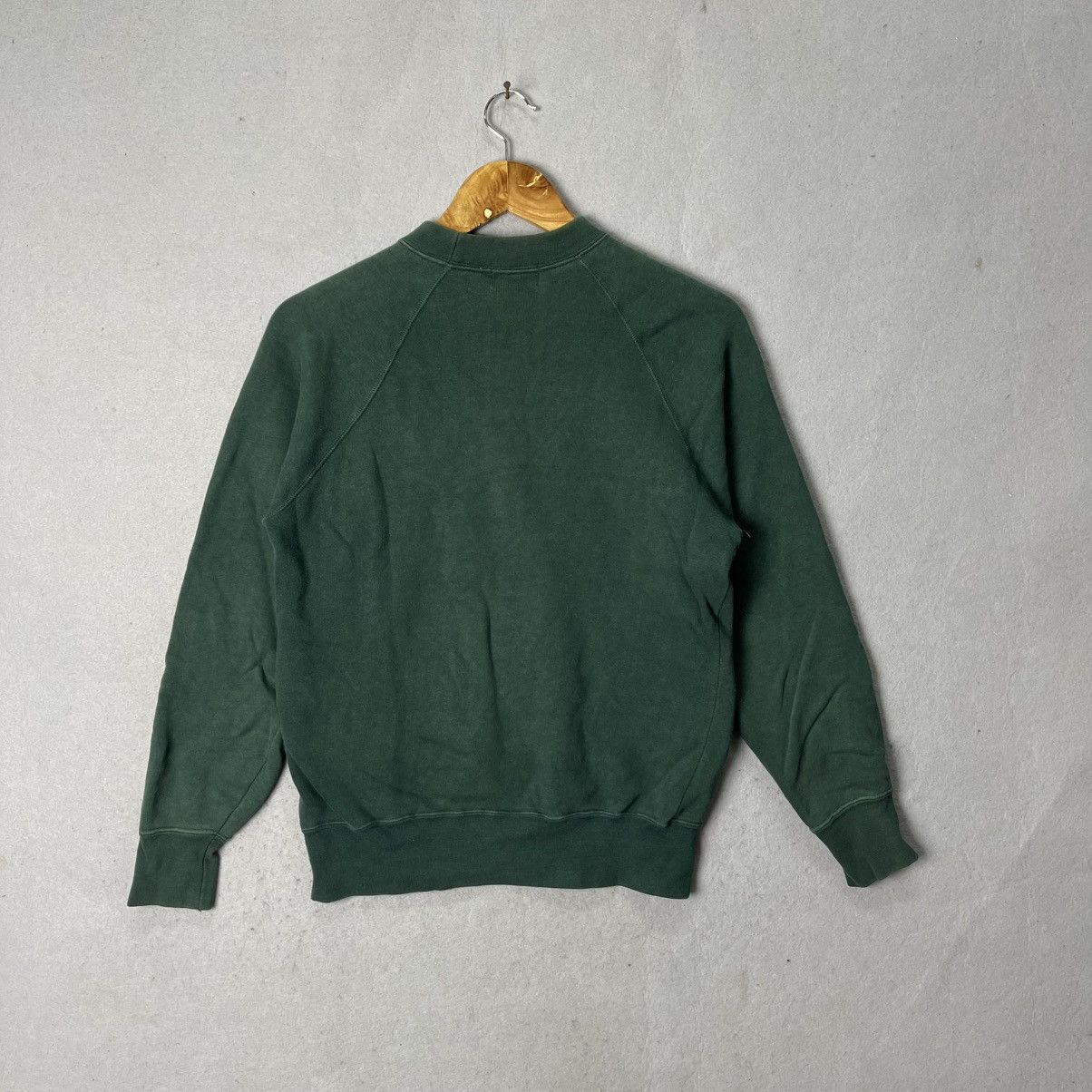 Wrangler Vintage 80s Wrangler Crewneck Sweatshirt Green Size US M / EU 48-50 / 2 - 6 Thumbnail