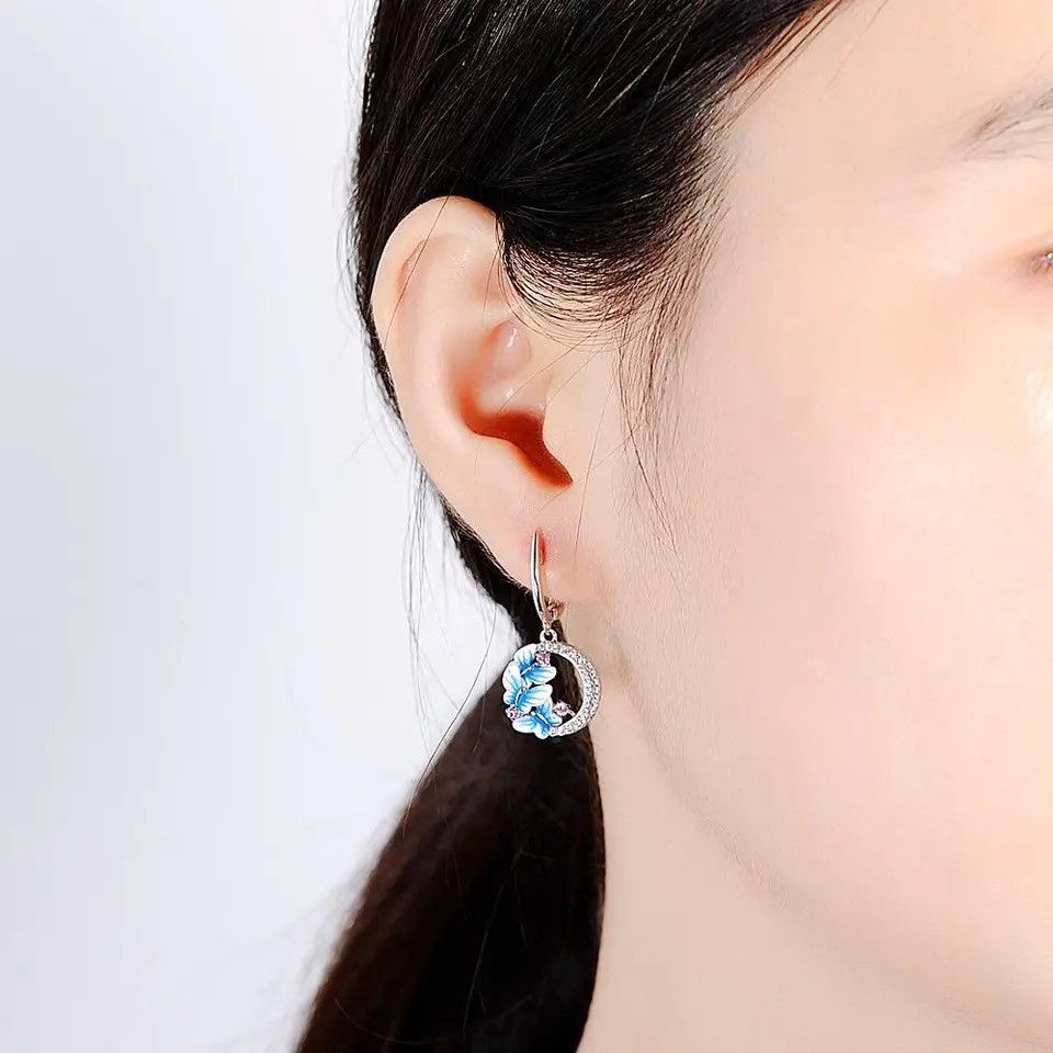 Jewelry Plated Butterfly Earrings Size ONE SIZE - 6 Thumbnail