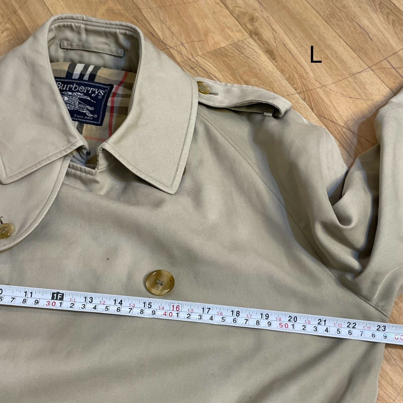 Burberry Burberry Trench Coat Nova Check Vintage made in england Size US M / EU 48-50 / 2 - 21 Thumbnail