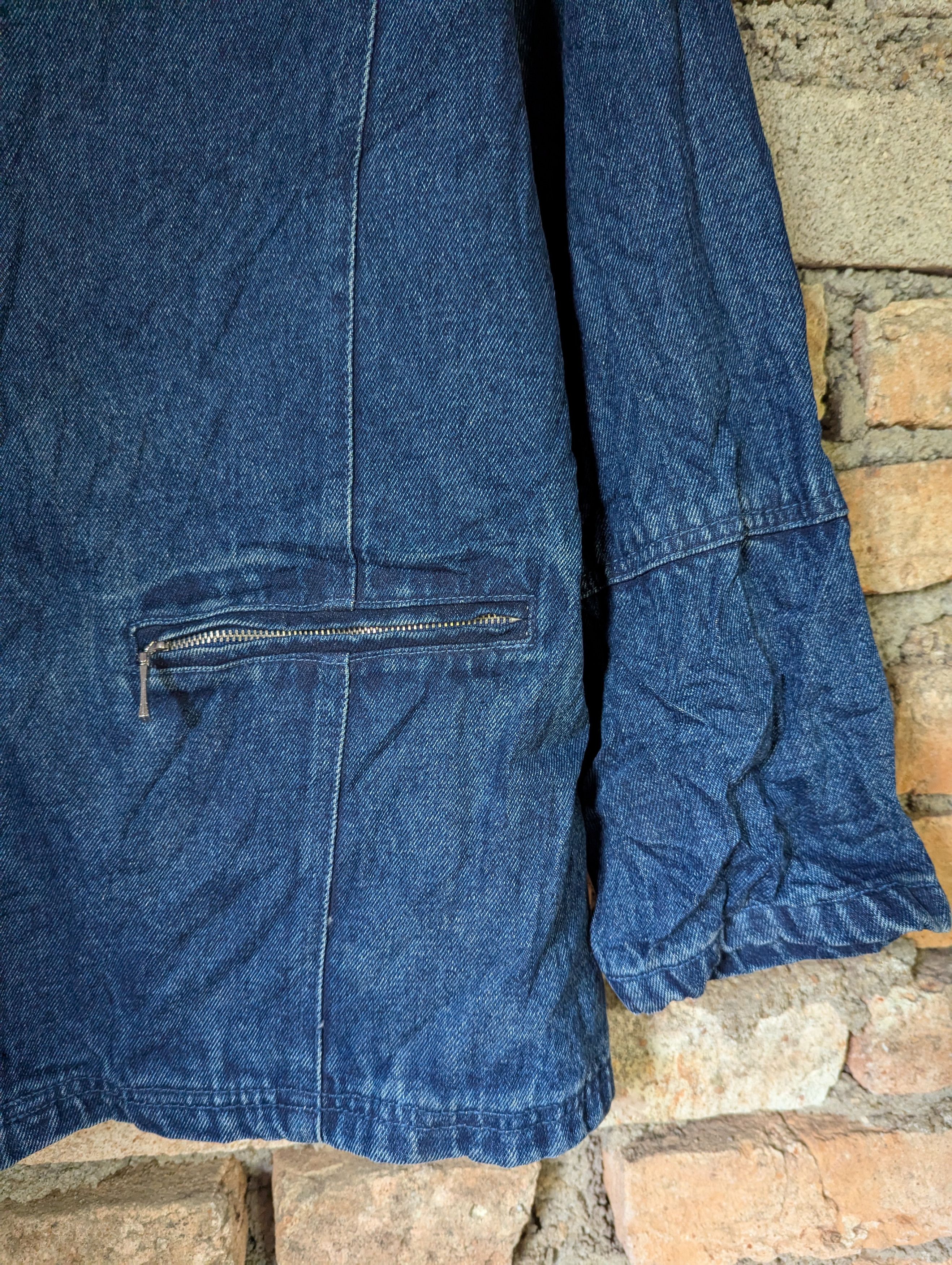 Japanese Brand NORTH STYLE HOODIE DENIM JACKET Size US L / EU 52-54 / 3 - 4 Thumbnail