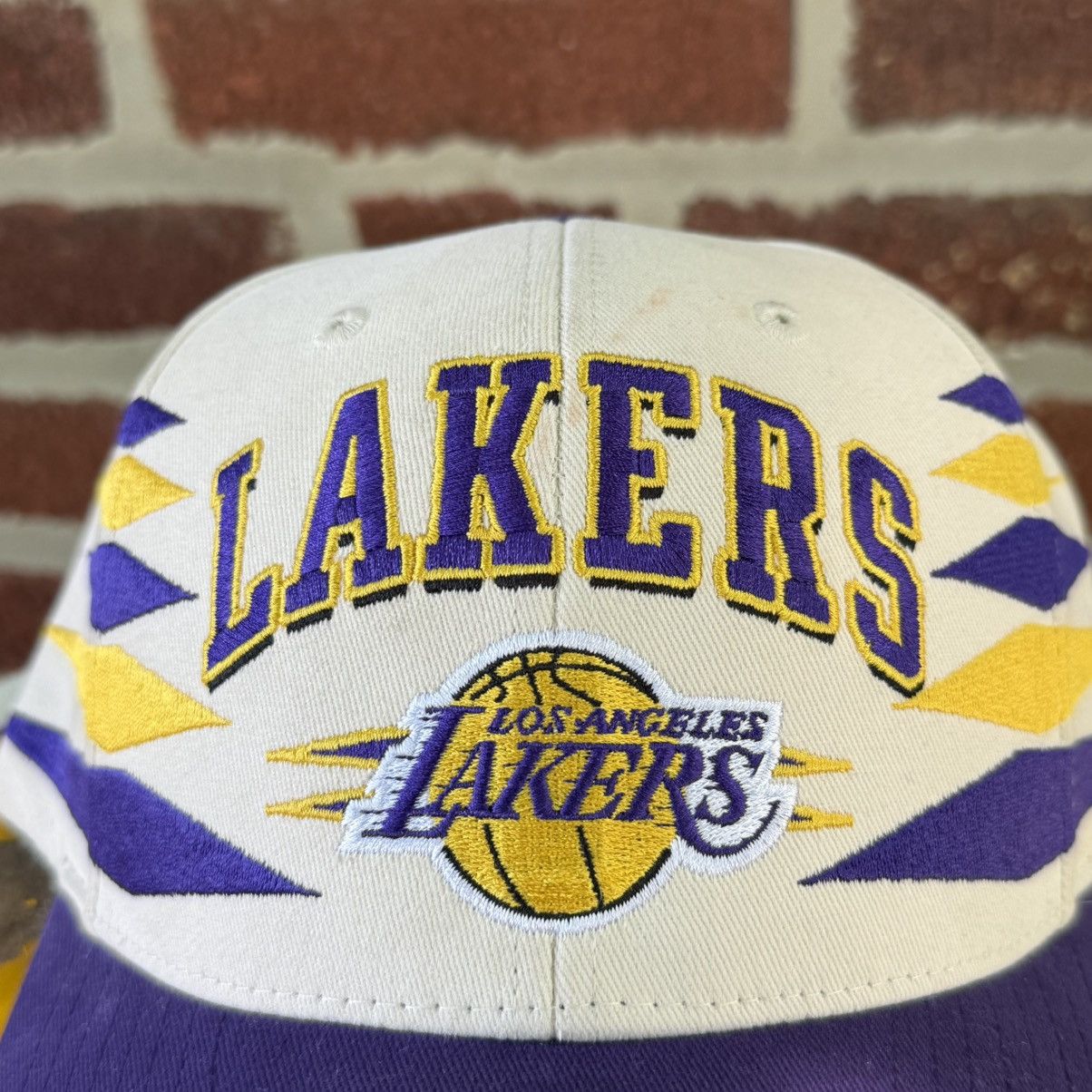 Mitchell & Ness Mitchell & Ness Los Angeles Lakers Snapback NBA Pro Crown Size ONE SIZE - 3 Thumbnail