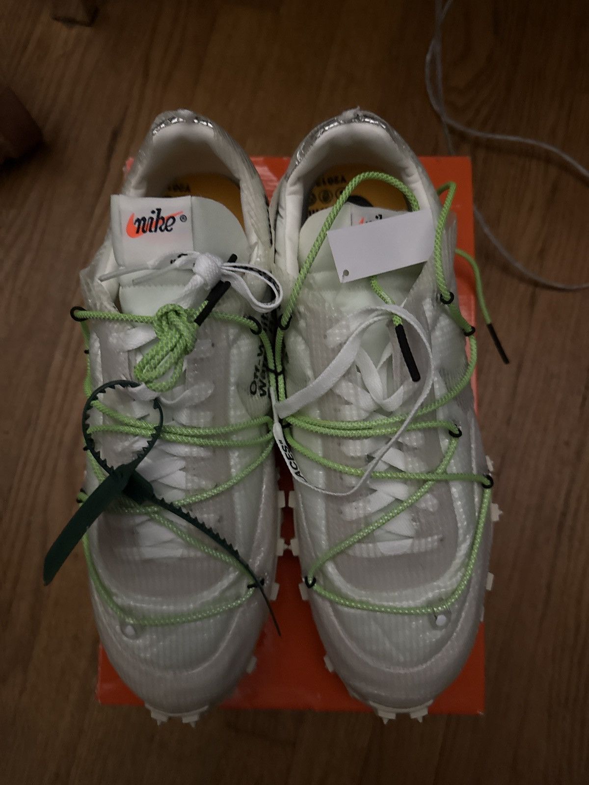 Nike × Off-White Waffle racer Size US 13 / EU 46 - 4 Thumbnail