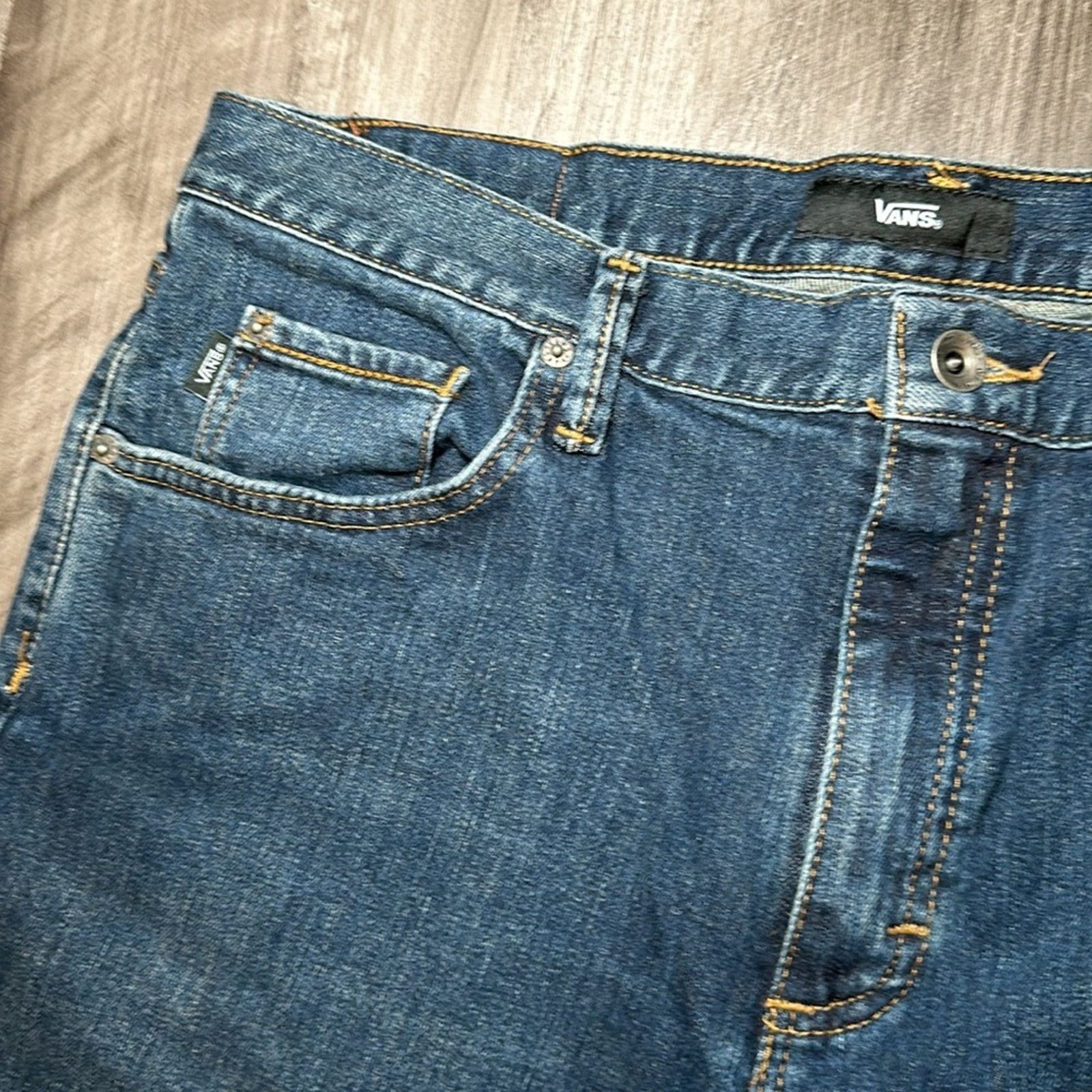 Vans Vans V16 Slim Raw Hems Jeans - 36 Size US 36 / EU 52 - 6 Thumbnail