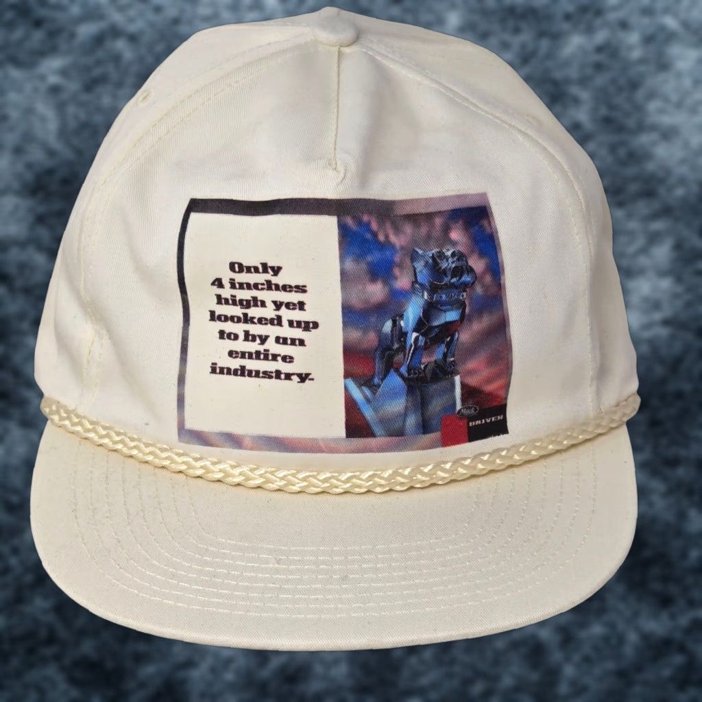 Vintage VINTAGE Mack Hat Snapback White Rope Printed READ Men Adjustable White Flexfit? Size ONE SIZE - 1 Thumbnail
