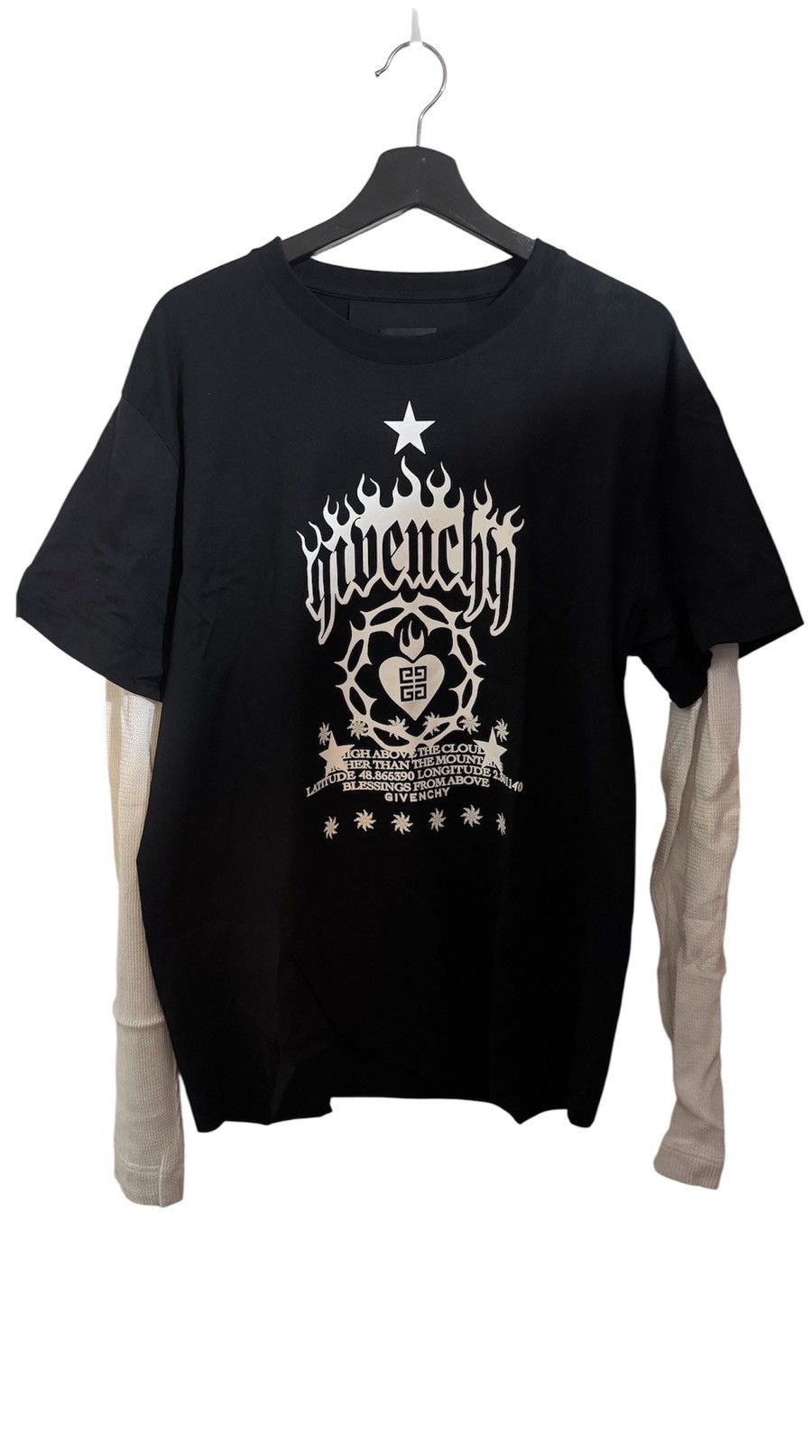 Givenchy Givenchy Layered Long Sleeve Size US L / EU 52-54 / 3 - 1 Thumbnail