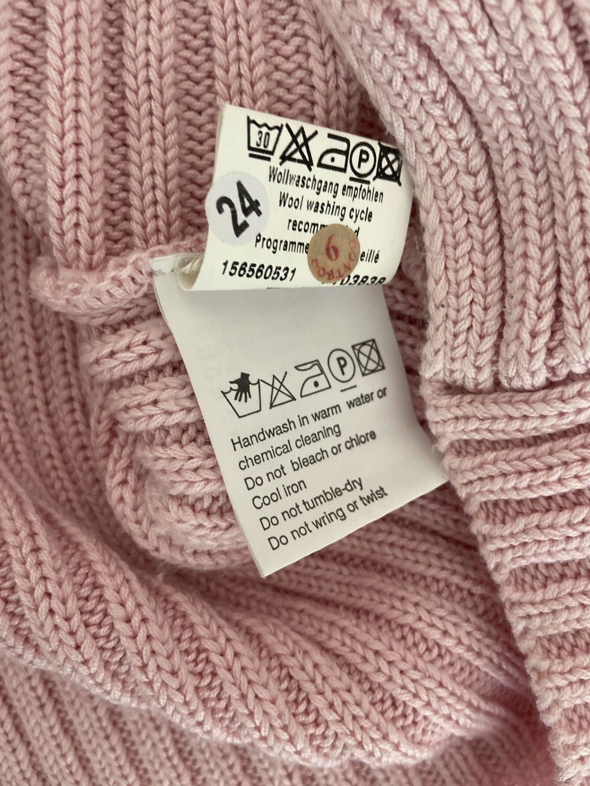 Designer × Vintage Vintage Deadstock Olsen Ribbed Cardigan size 10UK Size M / US 6-8 / IT 42-44 - 5 Thumbnail