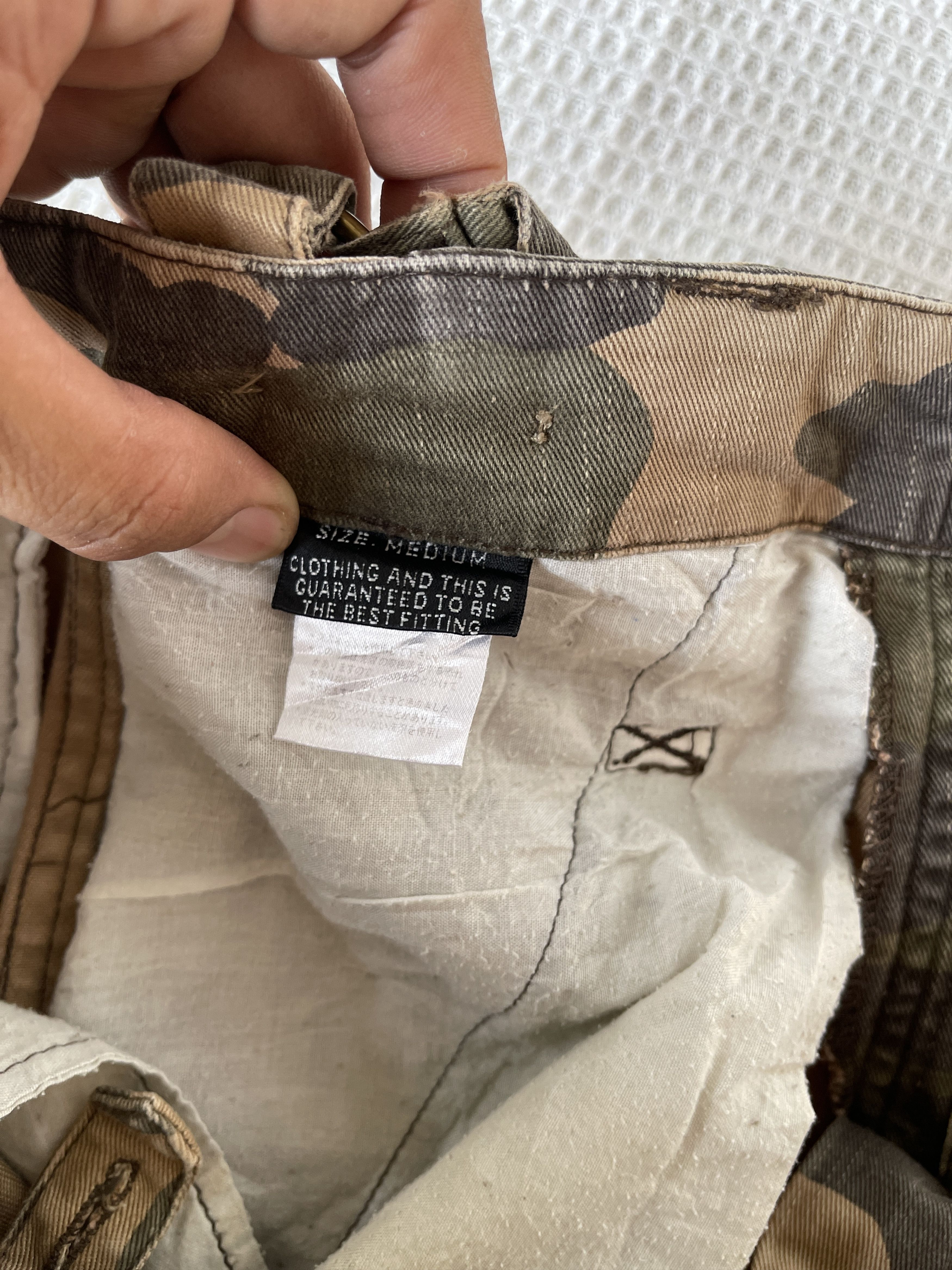 GOA Vintage’90s🔥GOA🔥Camo Bondage Cargo Pants Size US 30 / EU 46 - 17 Thumbnail