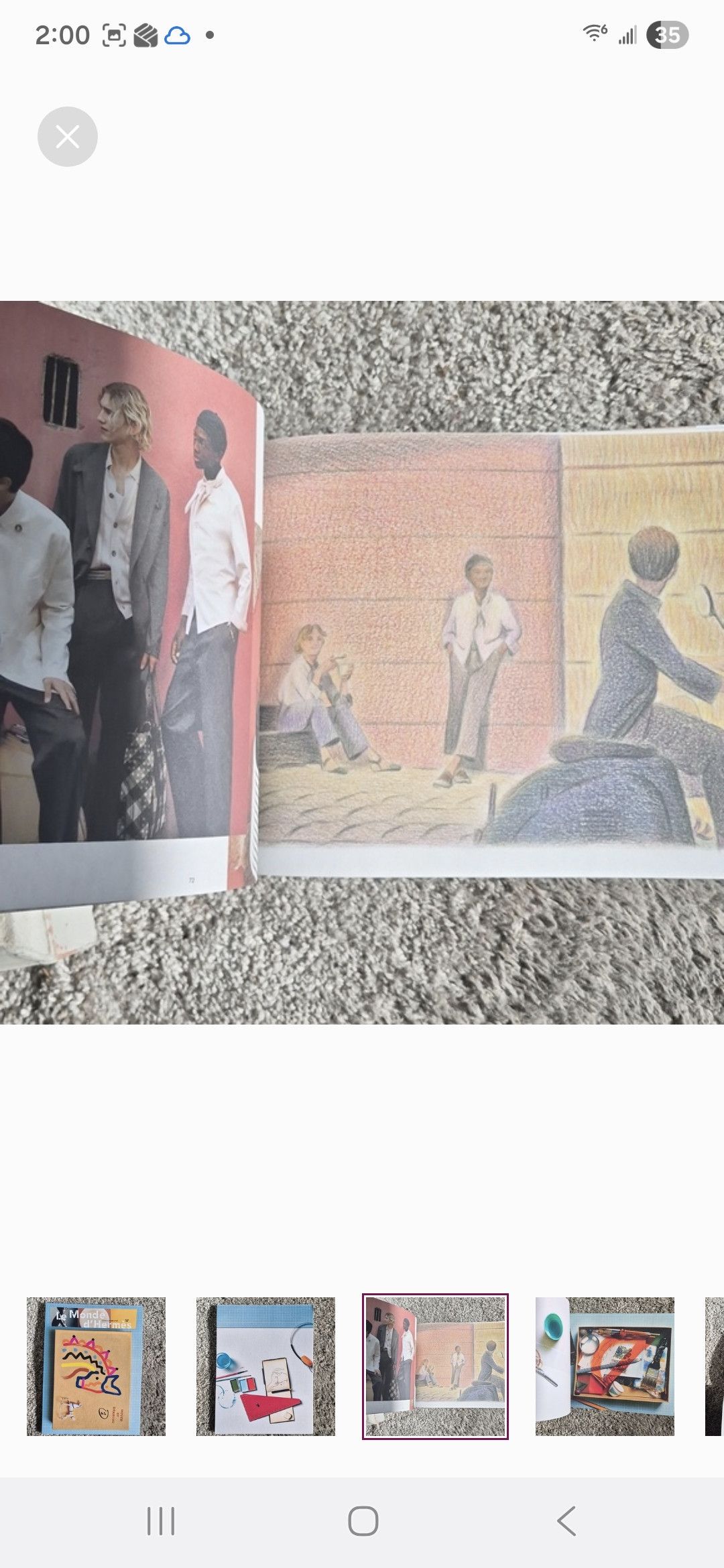 Hermes Hermès Le Monde d'Hermès Magazine-Spring/Summer 25 Size ONE SIZE - 3 Thumbnail