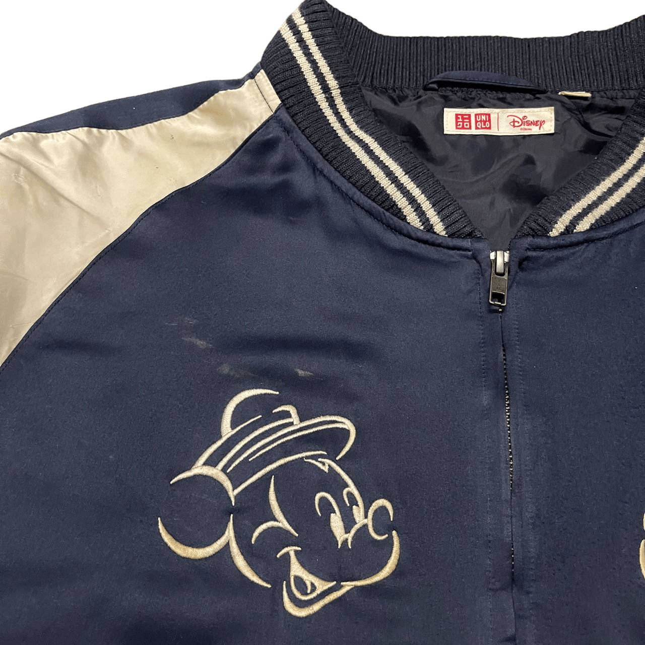 Disney Disney Uniqlo Mickey Mouse Sukajan Souvenir Jacket Size US XL / EU 56 / 4 - 7 Thumbnail